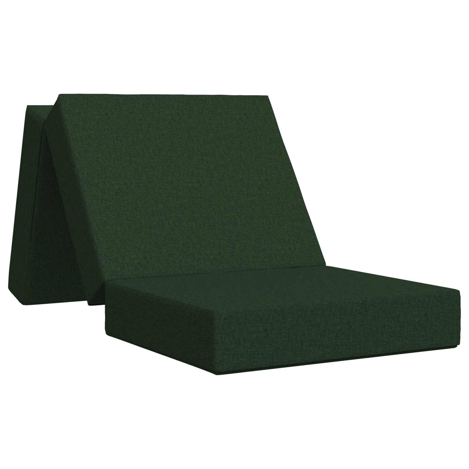 vidaXL Vouwbare Bankbed 75 x 63 x 45 cm Lichtgrijs