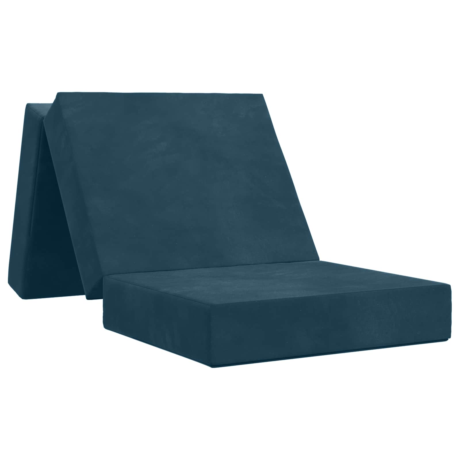 vidaXL Vouwbare Bankbed 75 x 63 x 45 cm Lichtgrijs