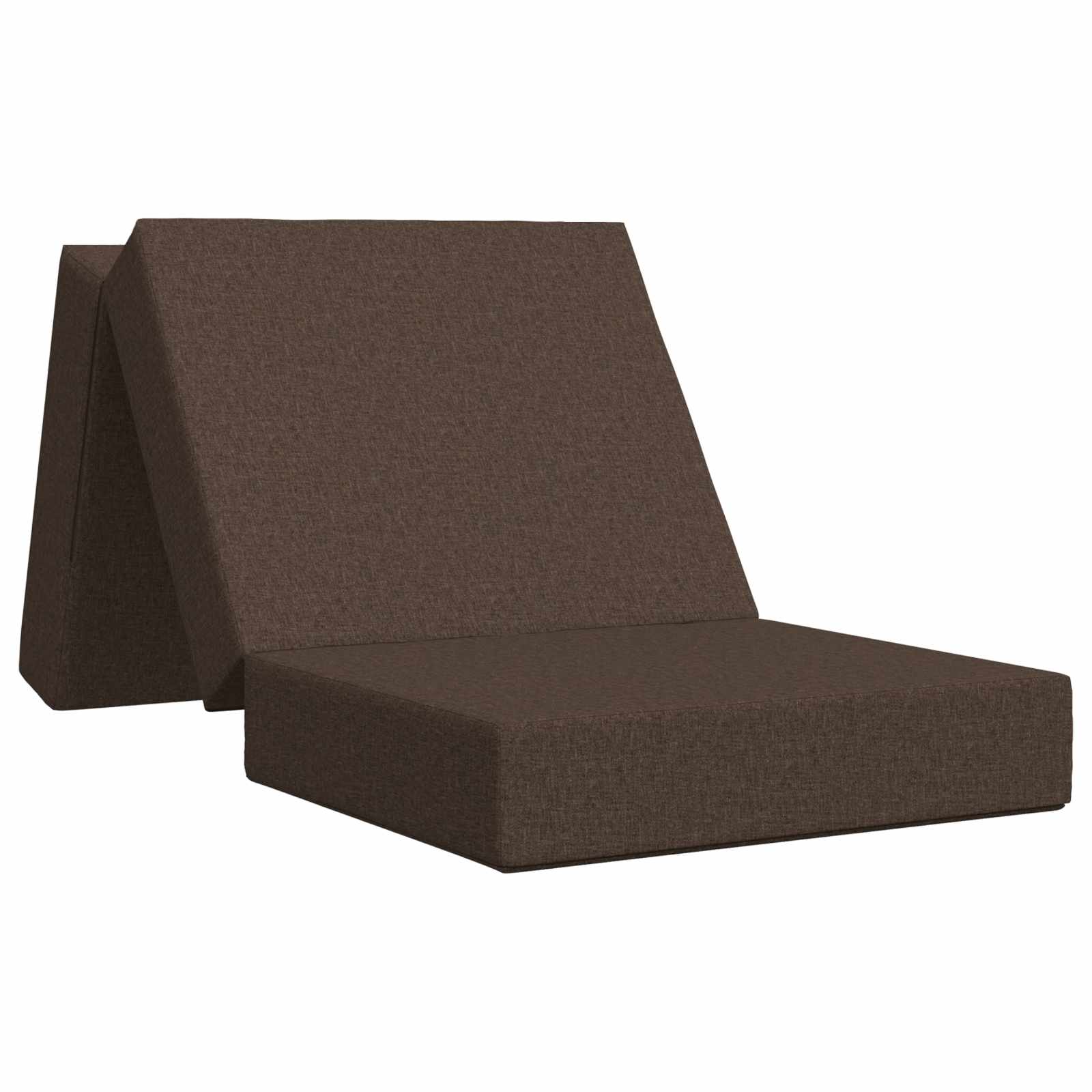 vidaXL Vouwbare Bankbed 75 x 63 x 45 cm Lichtgrijs