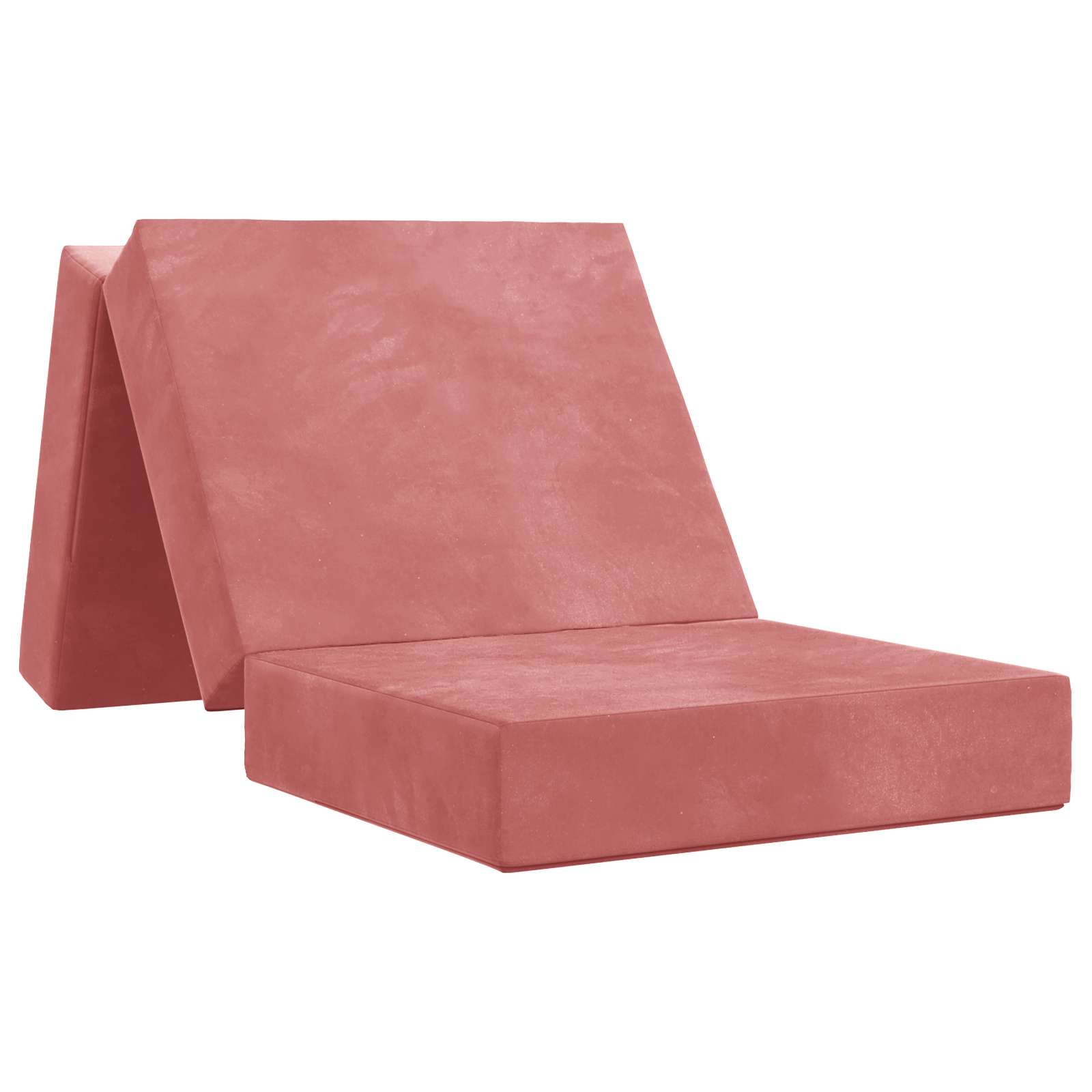 vidaXL Vouwbare Bankbed 75 x 63 x 45 cm Lichtgrijs