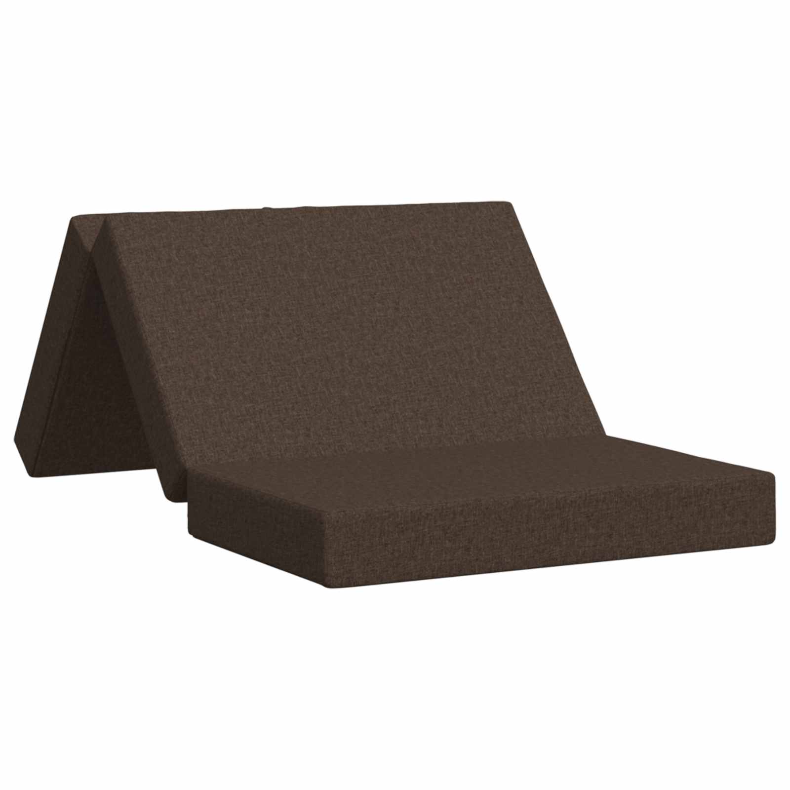 vidaXL Vouwbare Bankbed 75 x 63 x 45 cm Lichtgrijs