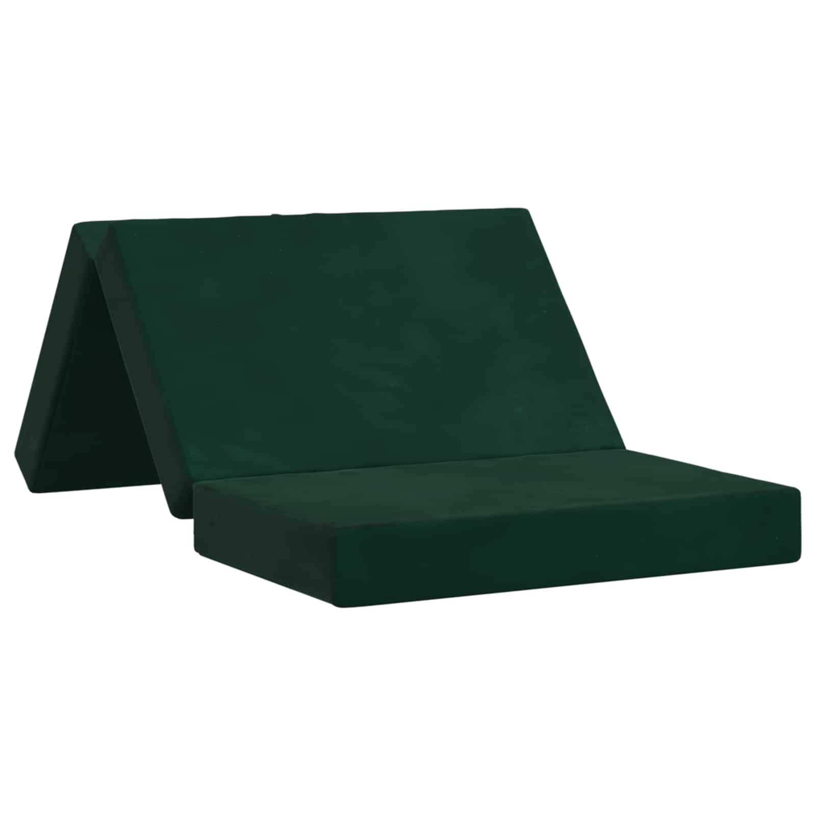 vidaXL Vouwbare Bankbed 75 x 63 x 45 cm Lichtgrijs