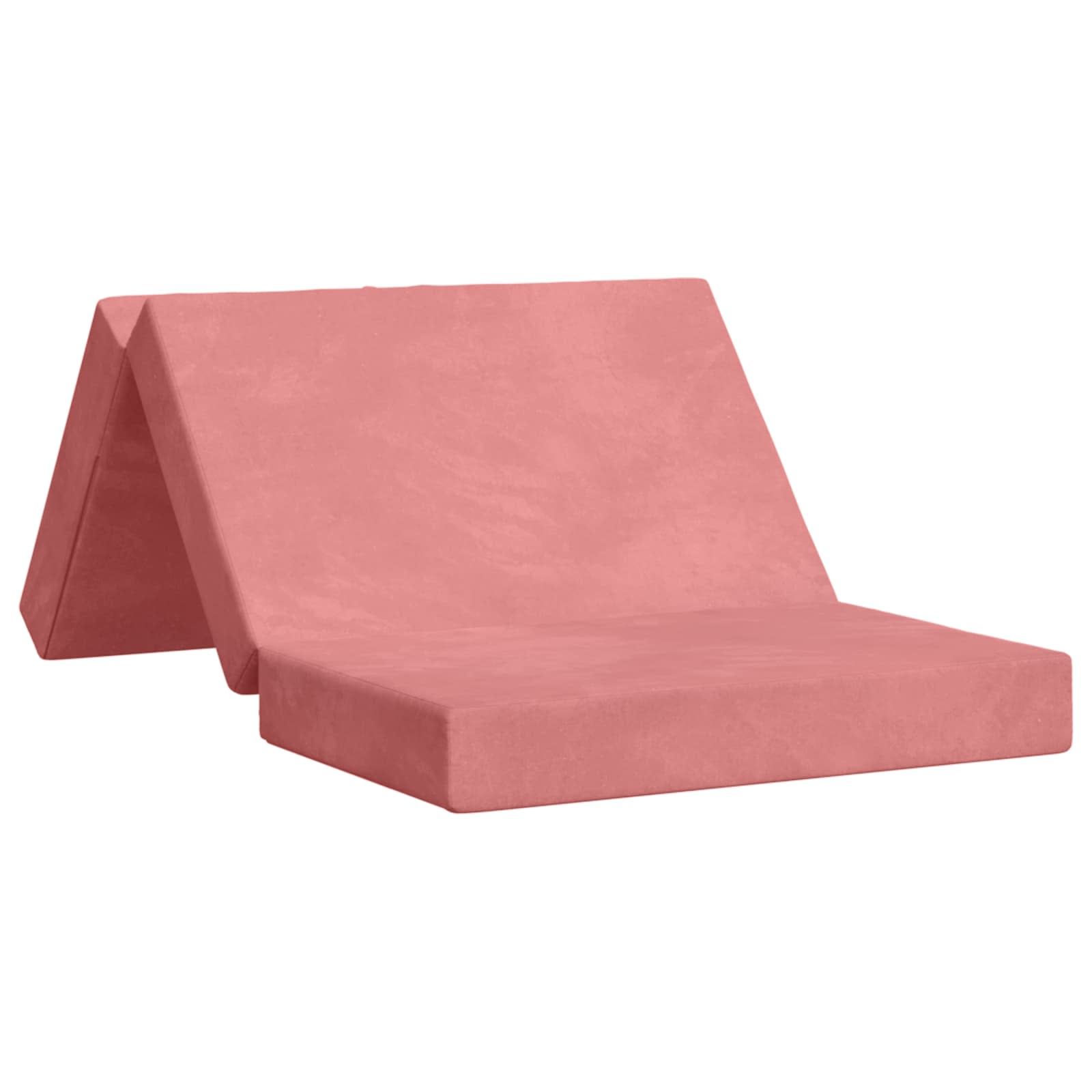 vidaXL Vouwbare Bankbed 75 x 63 x 45 cm Lichtgrijs