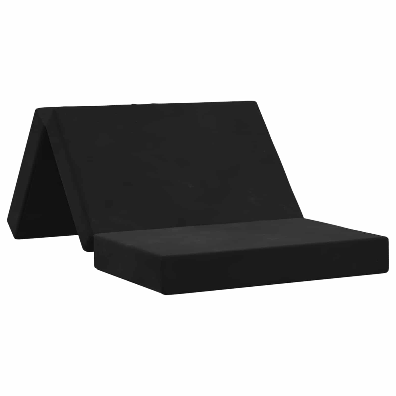 vidaXL Vouwbare Bankbed 75 x 63 x 45 cm Lichtgrijs