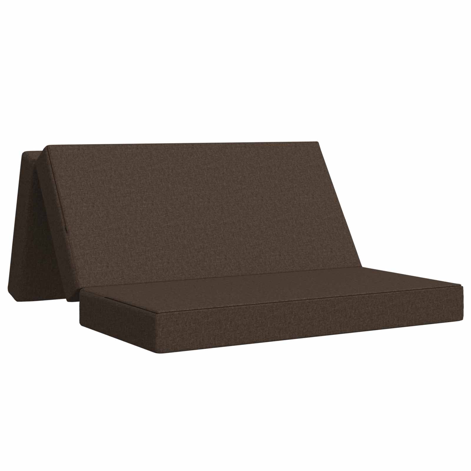 vidaXL Vouwbare Bankbed 75 x 63 x 45 cm Lichtgrijs