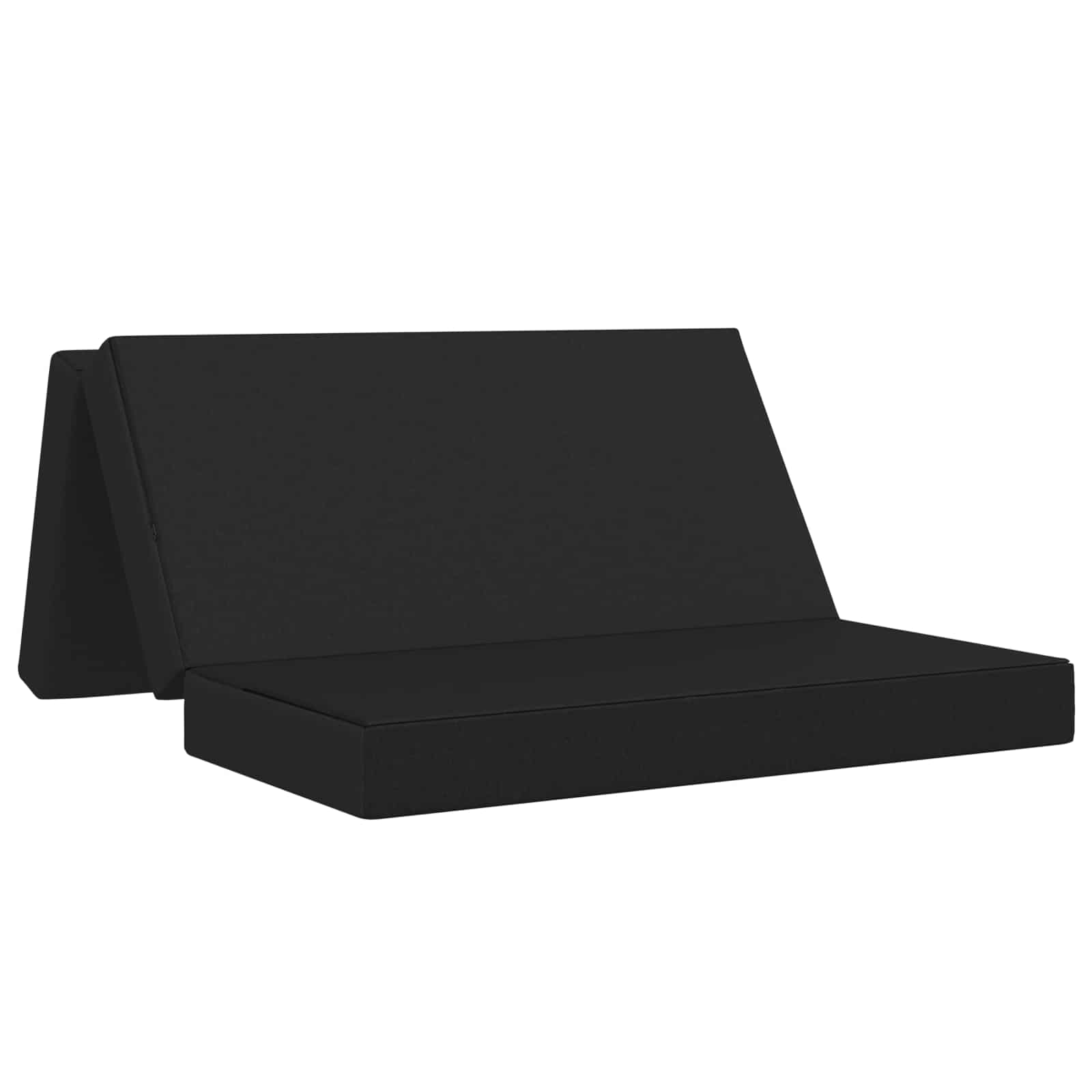 vidaXL Vouwbare Bankbed 75 x 63 x 45 cm Lichtgrijs