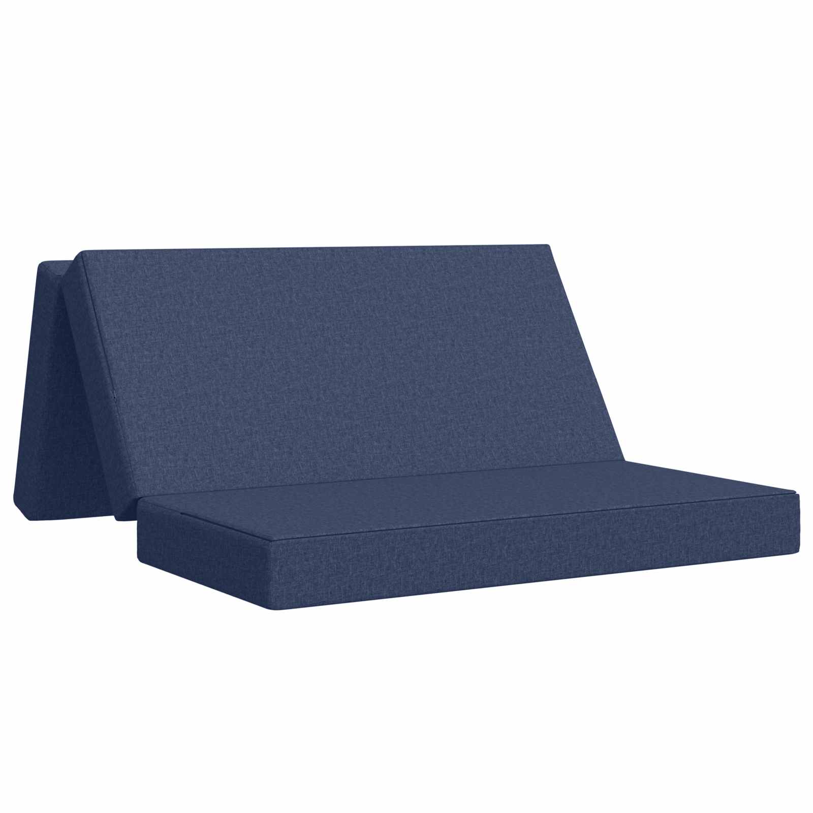 vidaXL Vouwbare Bankbed 75 x 63 x 45 cm Lichtgrijs