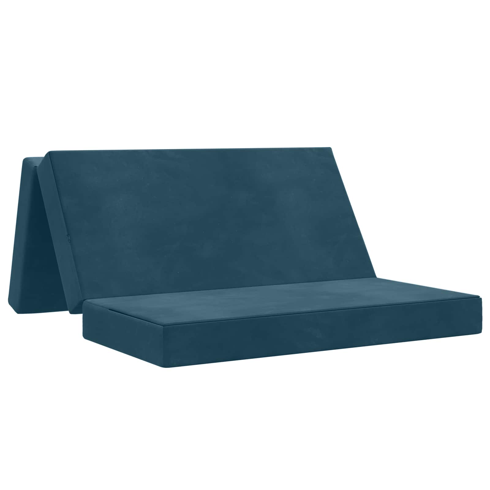 vidaXL Vouwbare Bankbed 75 x 63 x 45 cm Lichtgrijs