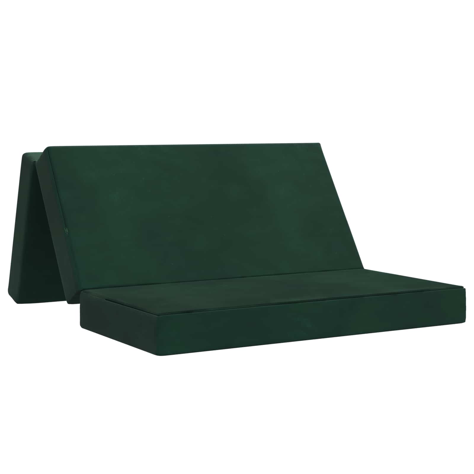 vidaXL Vouwbare Bankbed 75 x 63 x 45 cm Lichtgrijs