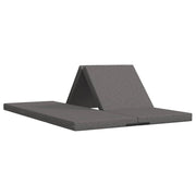 vidaXL Vouwbare Bankbed 140 x 67 x 45 cm Lichtgrijs