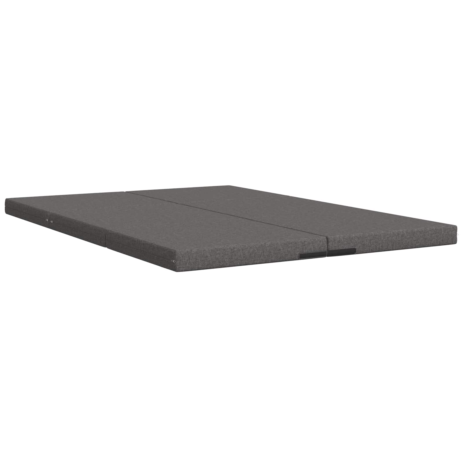 vidaXL Vouwbare Bankbed 140 x 67 x 45 cm Lichtgrijs
