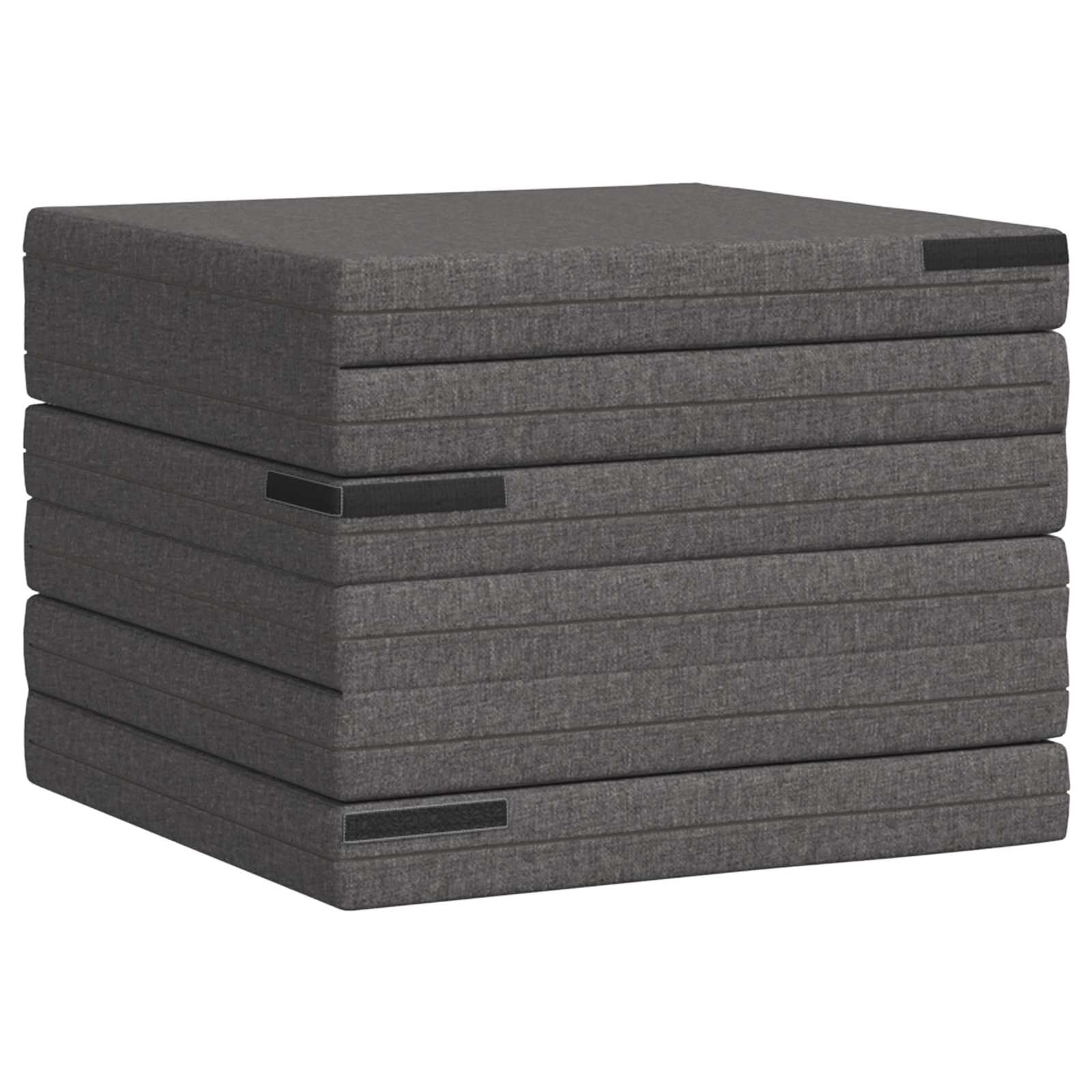 vidaXL Vouwbare Bankbed 140 x 67 x 45 cm Lichtgrijs