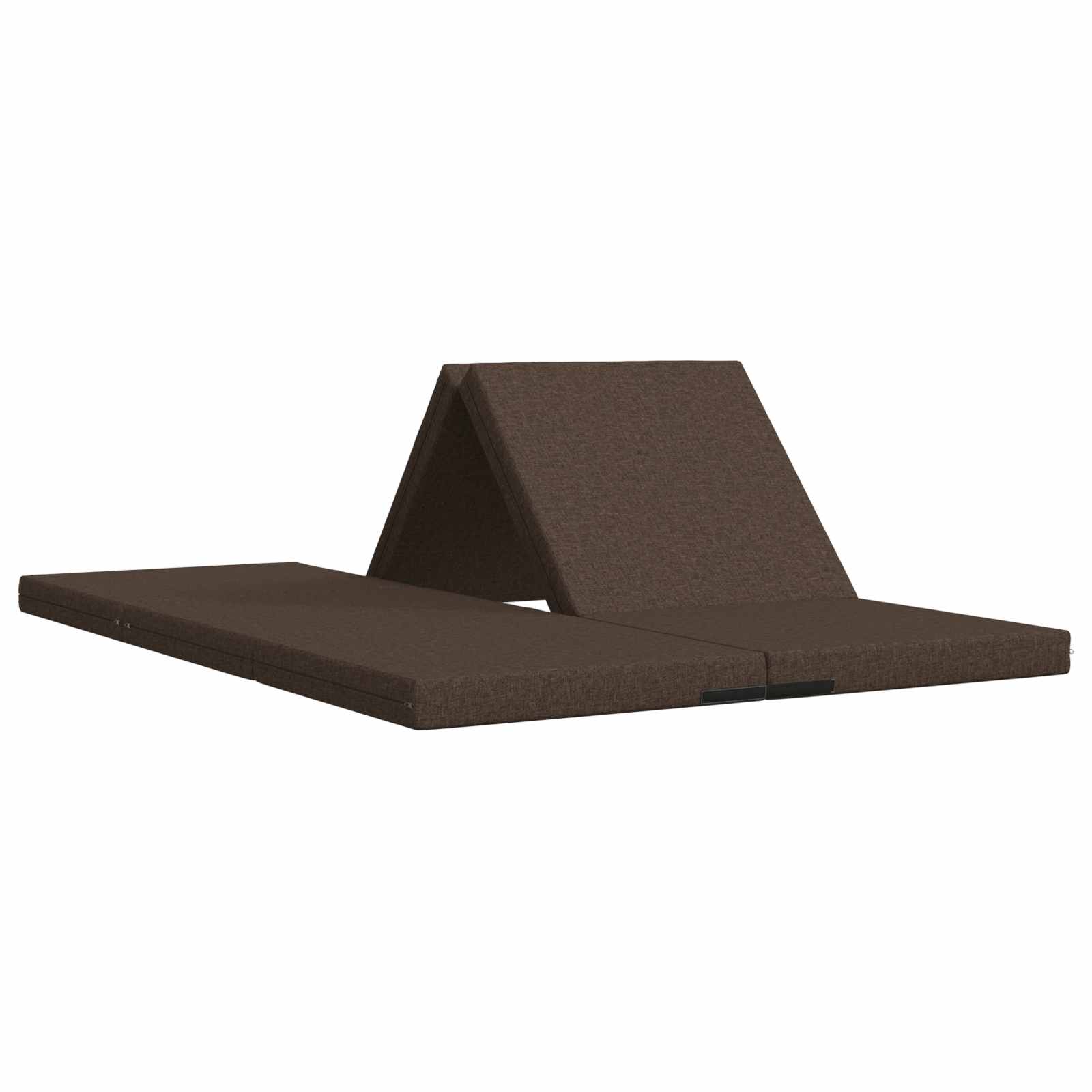 vidaXL Vouwbare Bankbed 140 x 67 x 45 cm Lichtgrijs