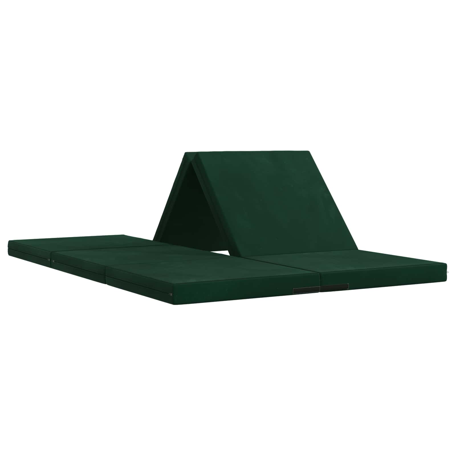 vidaXL Vouwbare Bankbed 140 x 67 x 45 cm Lichtgrijs