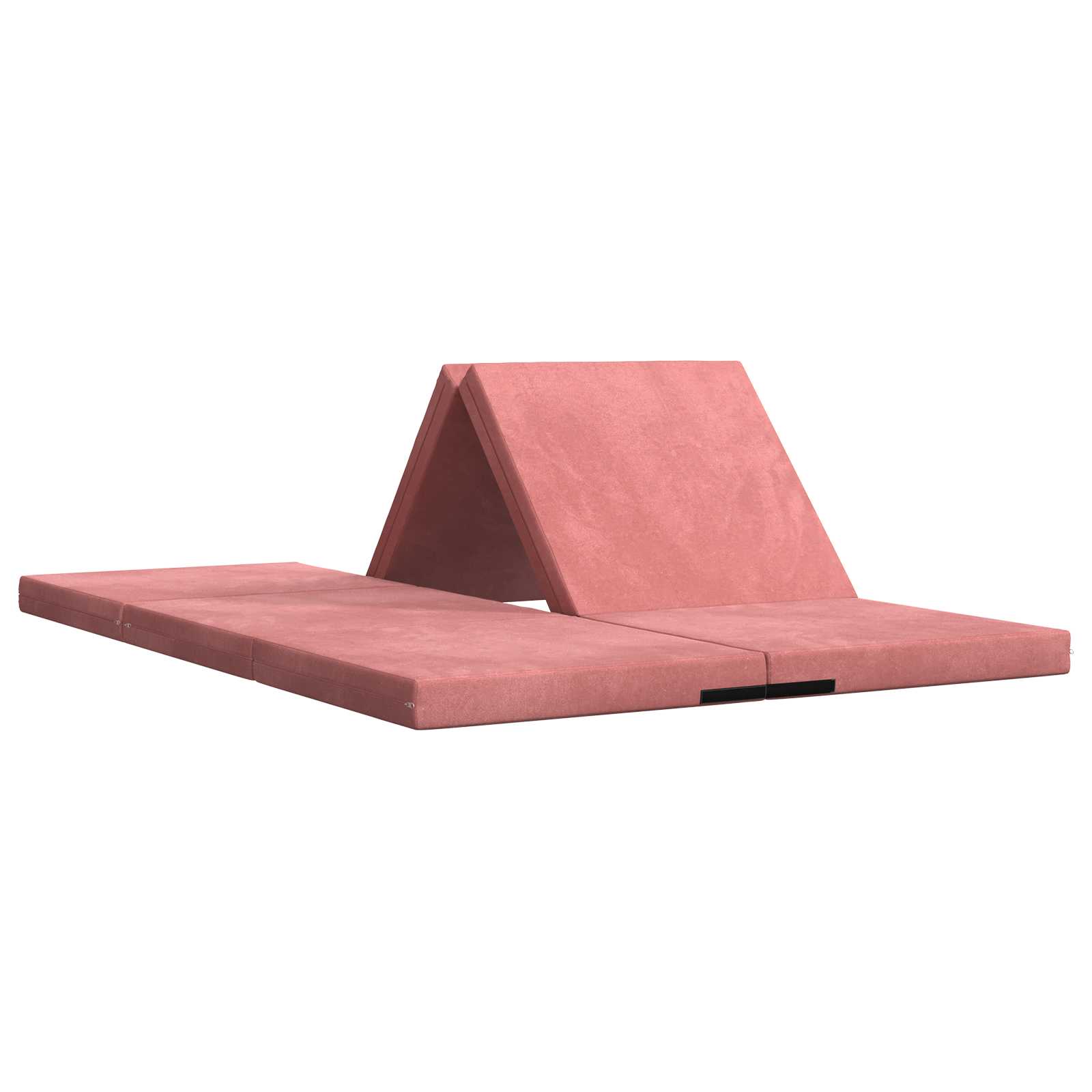 vidaXL Vouwbare Bankbed 140 x 67 x 45 cm Lichtgrijs