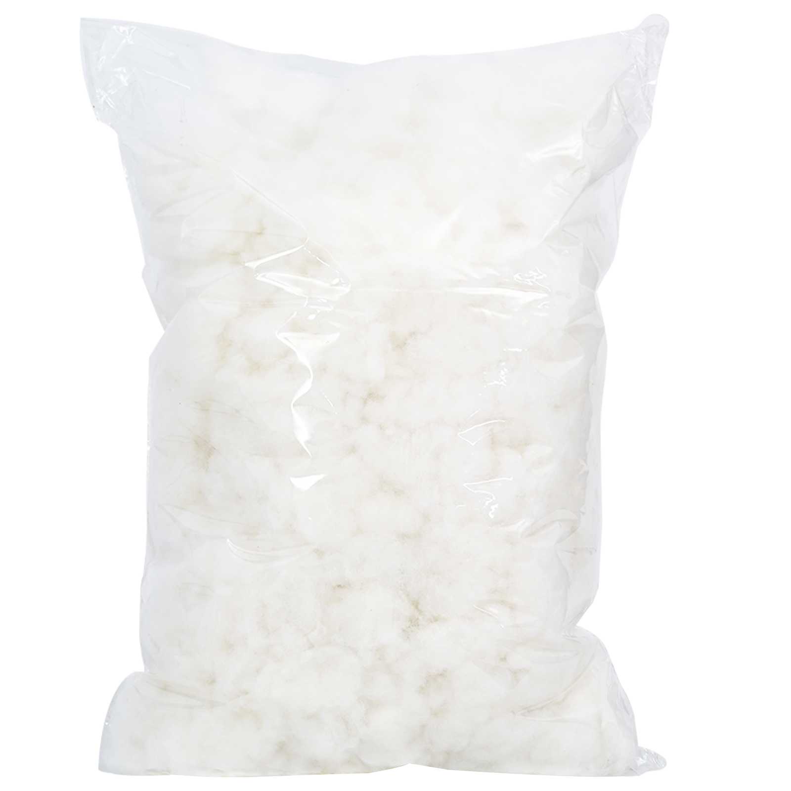 vidaXL Vezelvulling Wit 1 kg Polyester