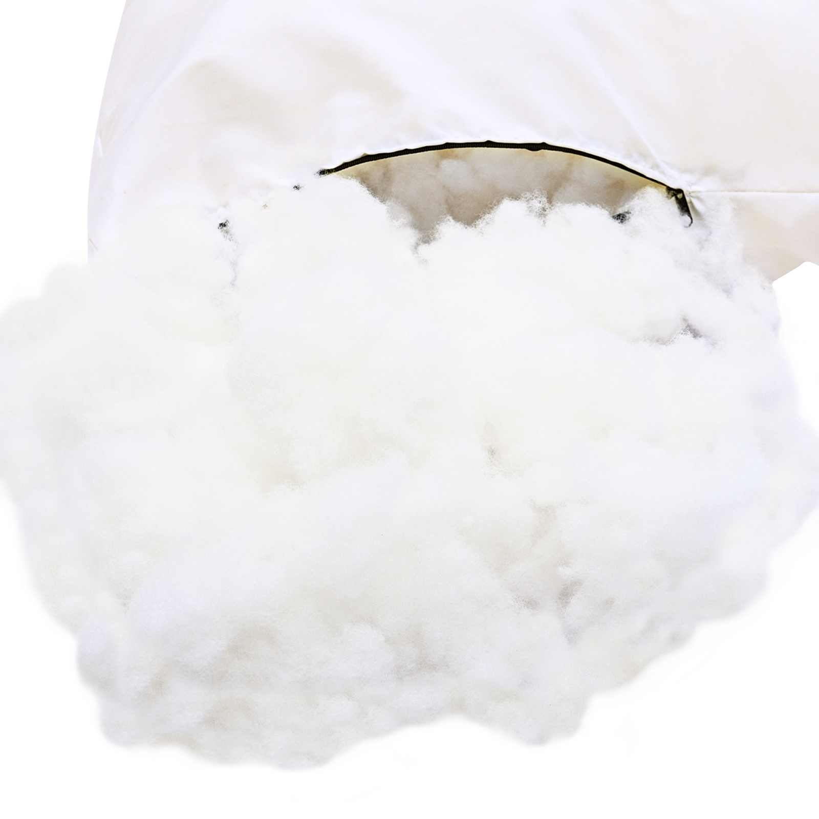 vidaXL Vezelvulling Wit 1 kg Polyester