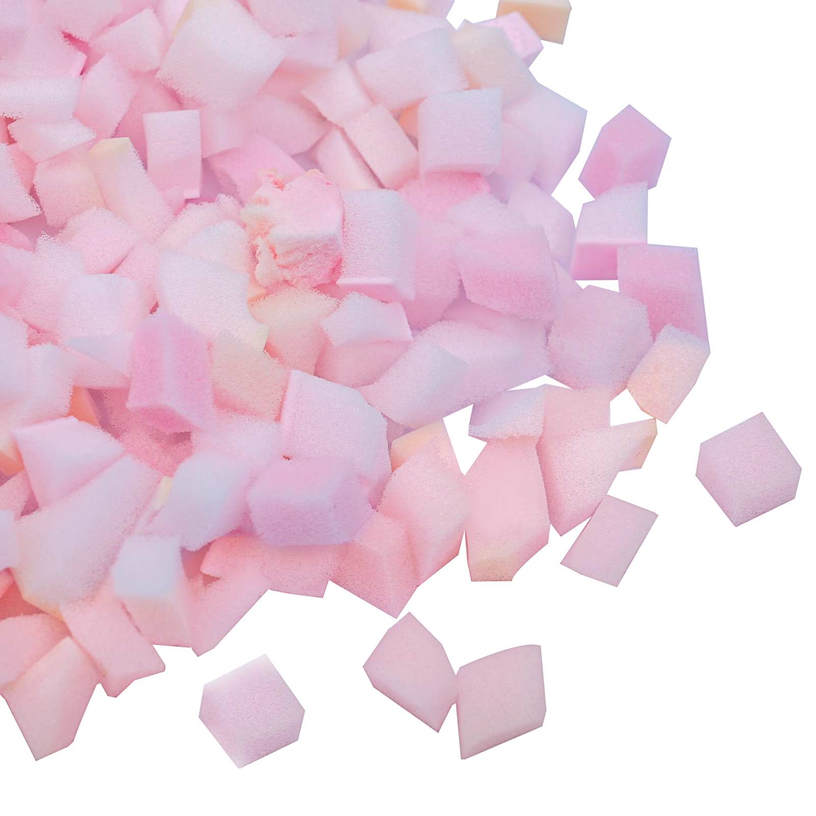 vidaXL Versnipperde schuimvulling Roze 2,5 kg Polyurethaan