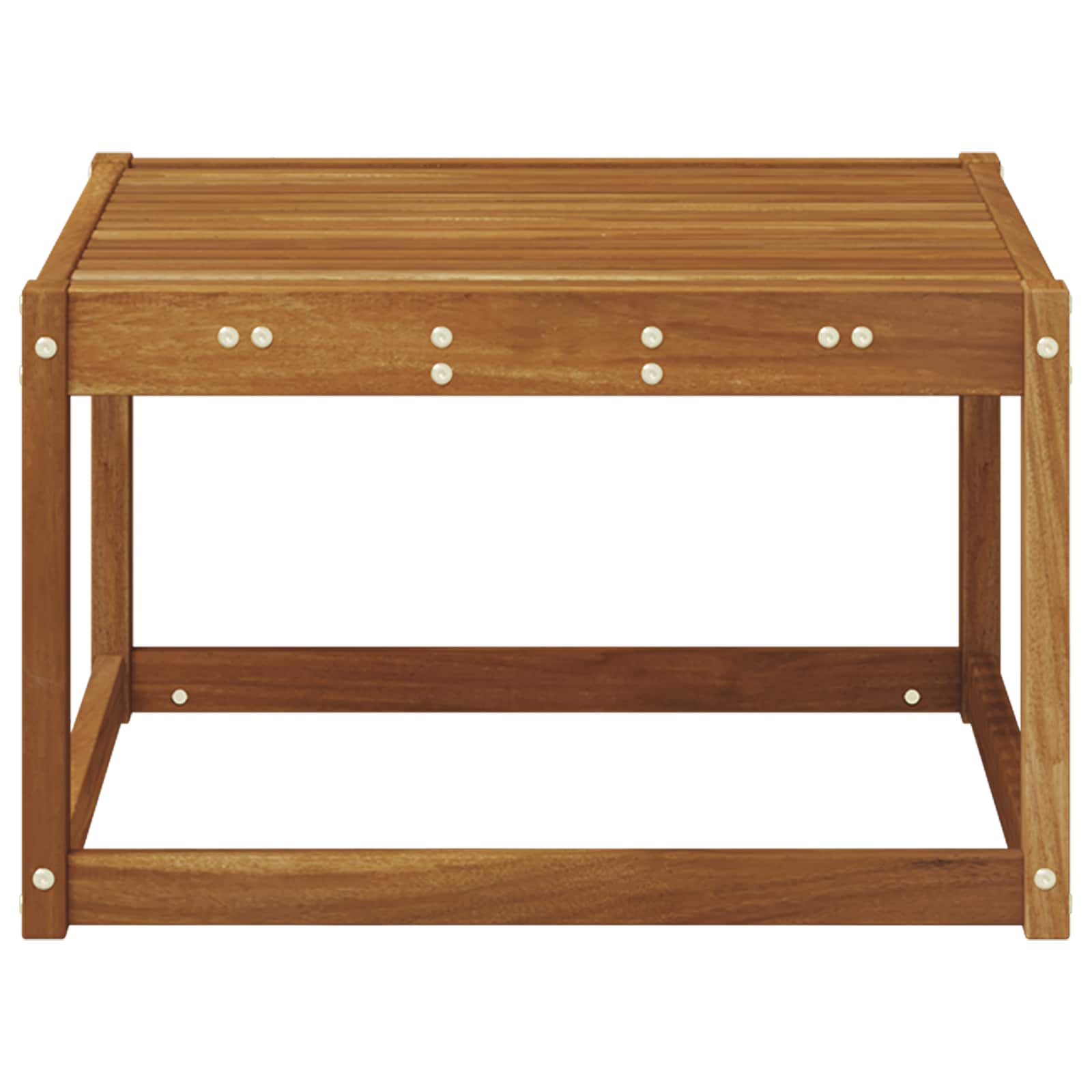 vidaXL Buiten Midden Sofa Massief Acaciahout Naturel