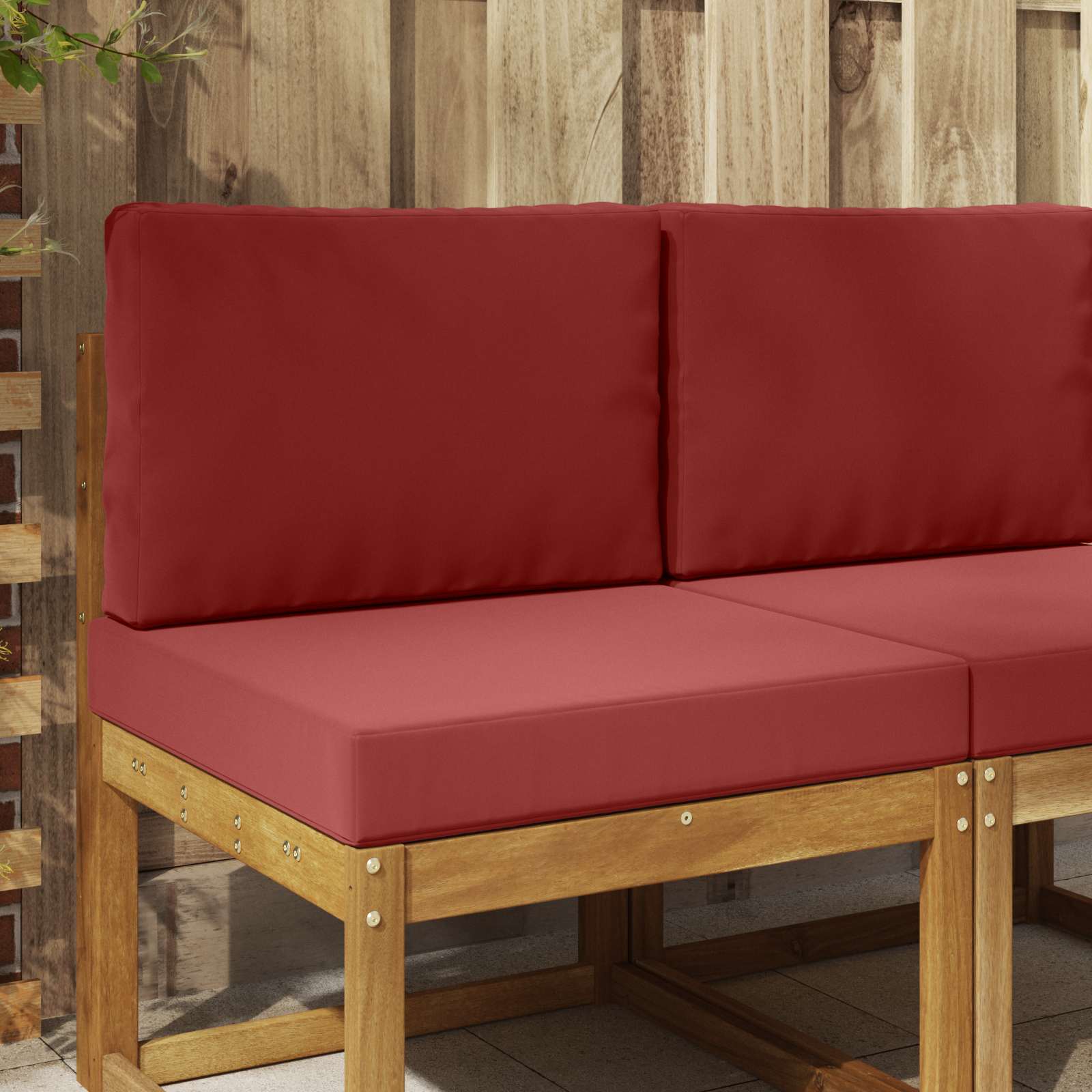 vidaXL Buiten bankkussen Antraciet 60 x 60 x 8 cm Polyester
