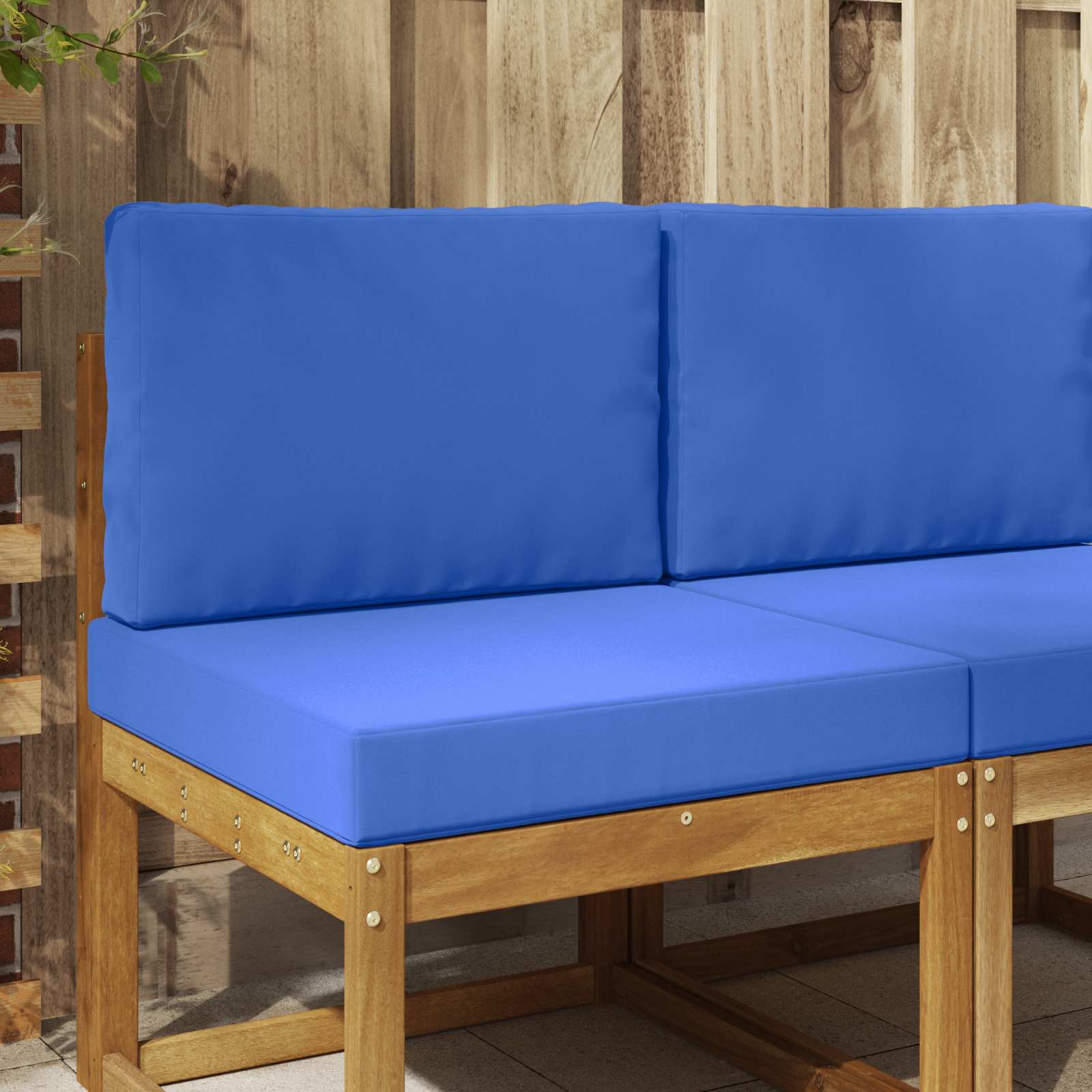 vidaXL Buiten bankkussen Antraciet 60 x 60 x 8 cm Polyester