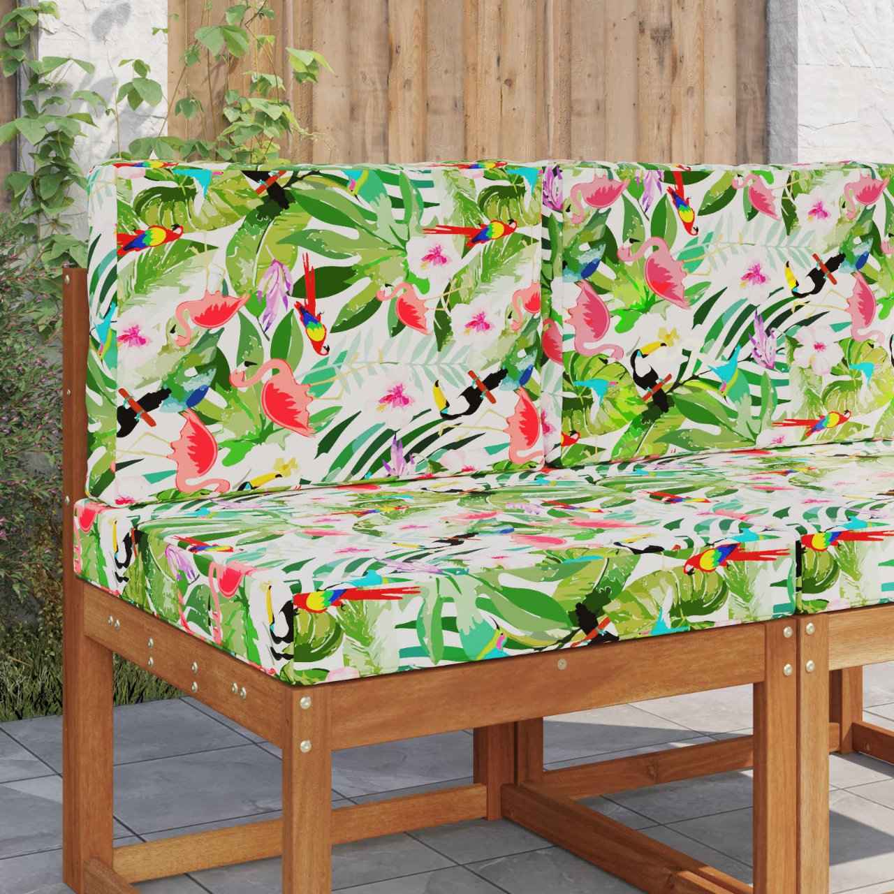 vidaXL Buiten bankkussen Antraciet 60 x 60 x 8 cm Polyester