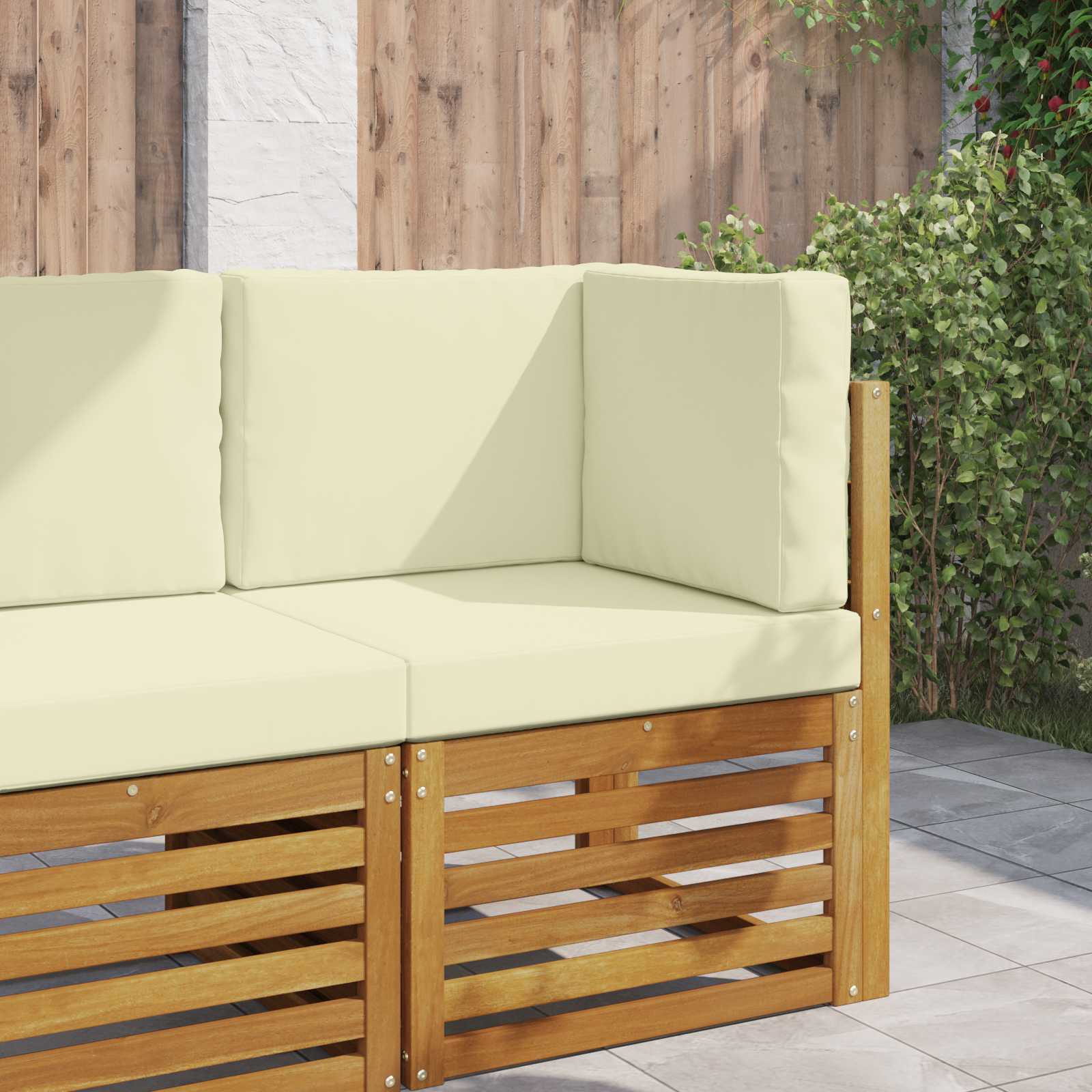 vidaXL Buiten bankkussen Antraciet 60 x 60 x 8 cm Polyester