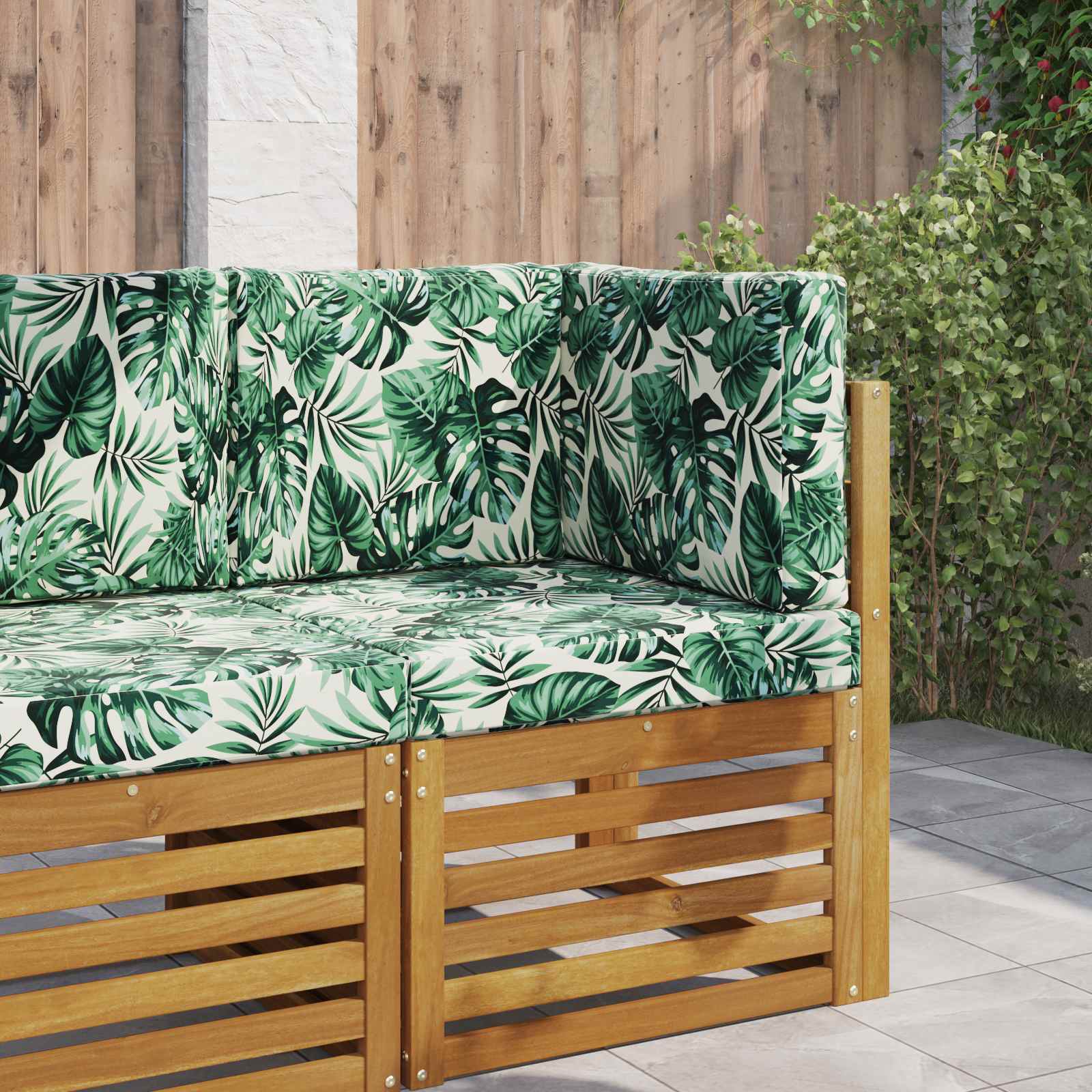 vidaXL Buiten bankkussen Antraciet 60 x 60 x 8 cm Polyester
