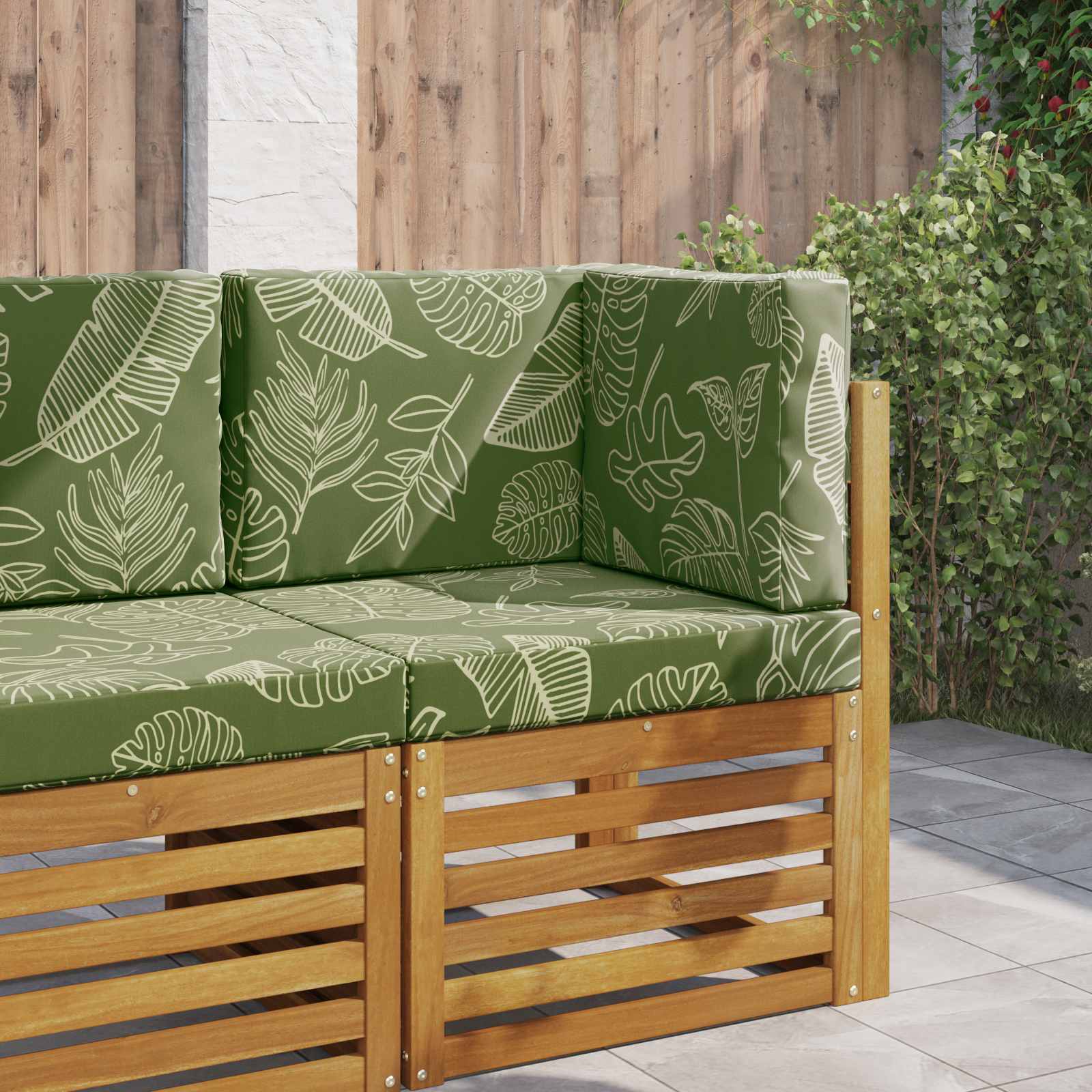 vidaXL Buiten bankkussen Antraciet 60 x 60 x 8 cm Polyester