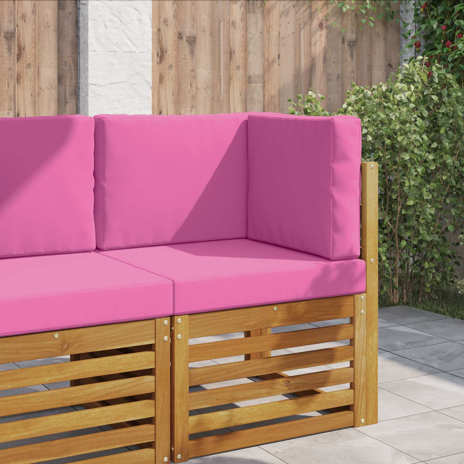vidaXL Buiten bankkussen Antraciet 60 x 60 x 8 cm Polyester