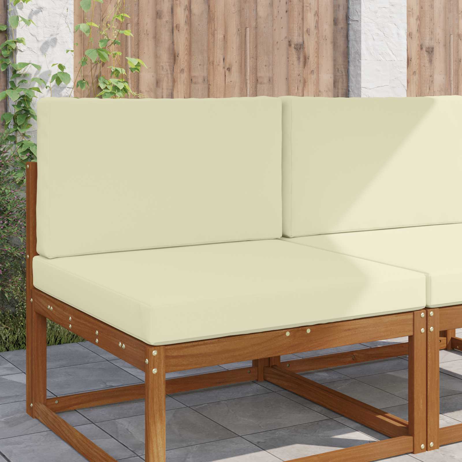 vidaXL Buiten bankkussen Antraciet 60 x 60 x 8 cm Polyester