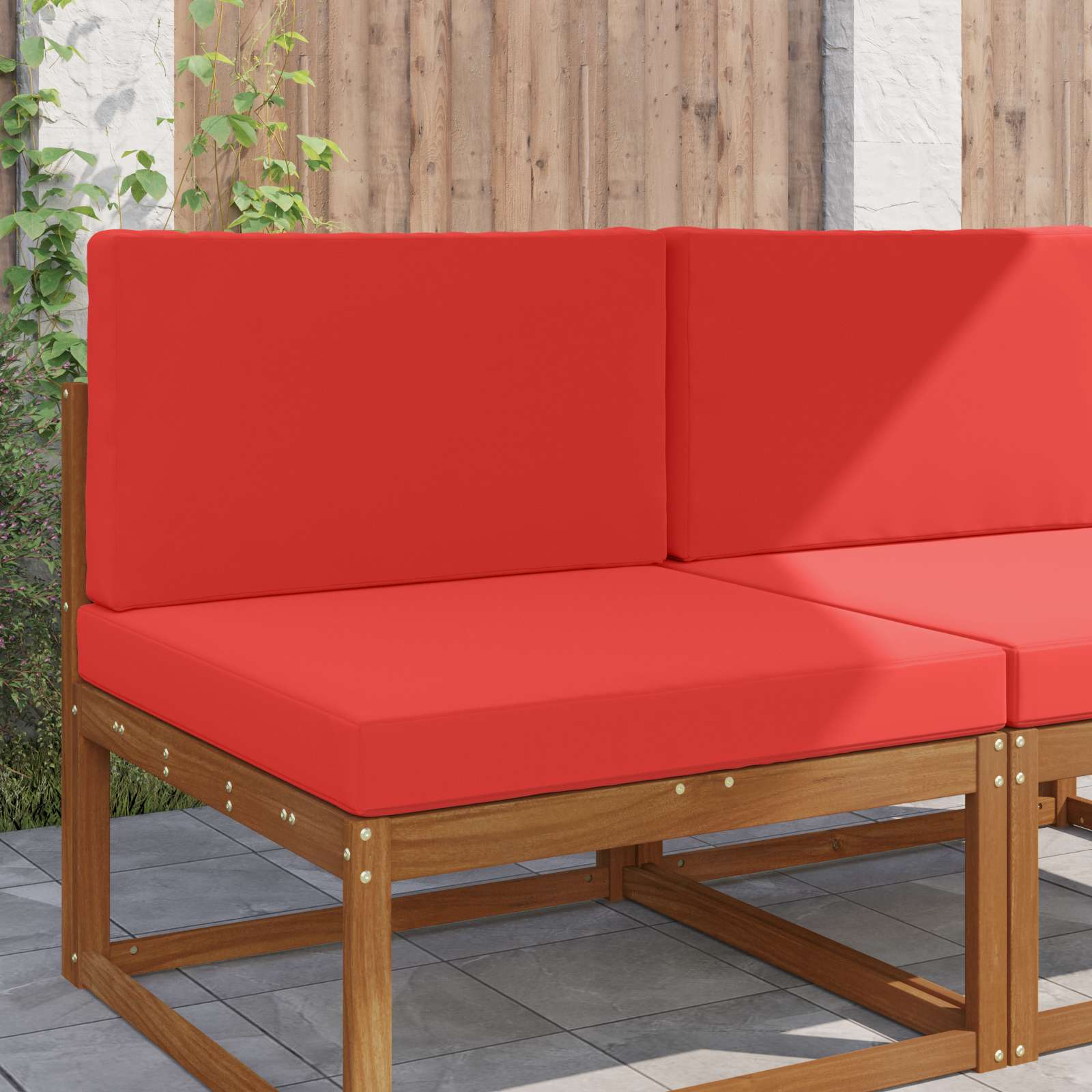 vidaXL Buiten bankkussen Antraciet 60 x 60 x 8 cm Polyester
