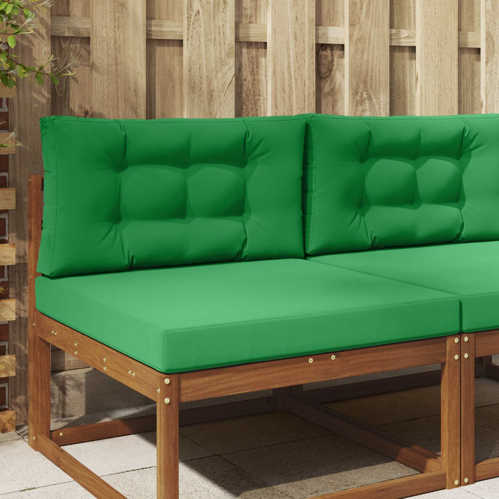 vidaXL Buiten bankkussen Antraciet 60 x 60 x 8 cm Polyester