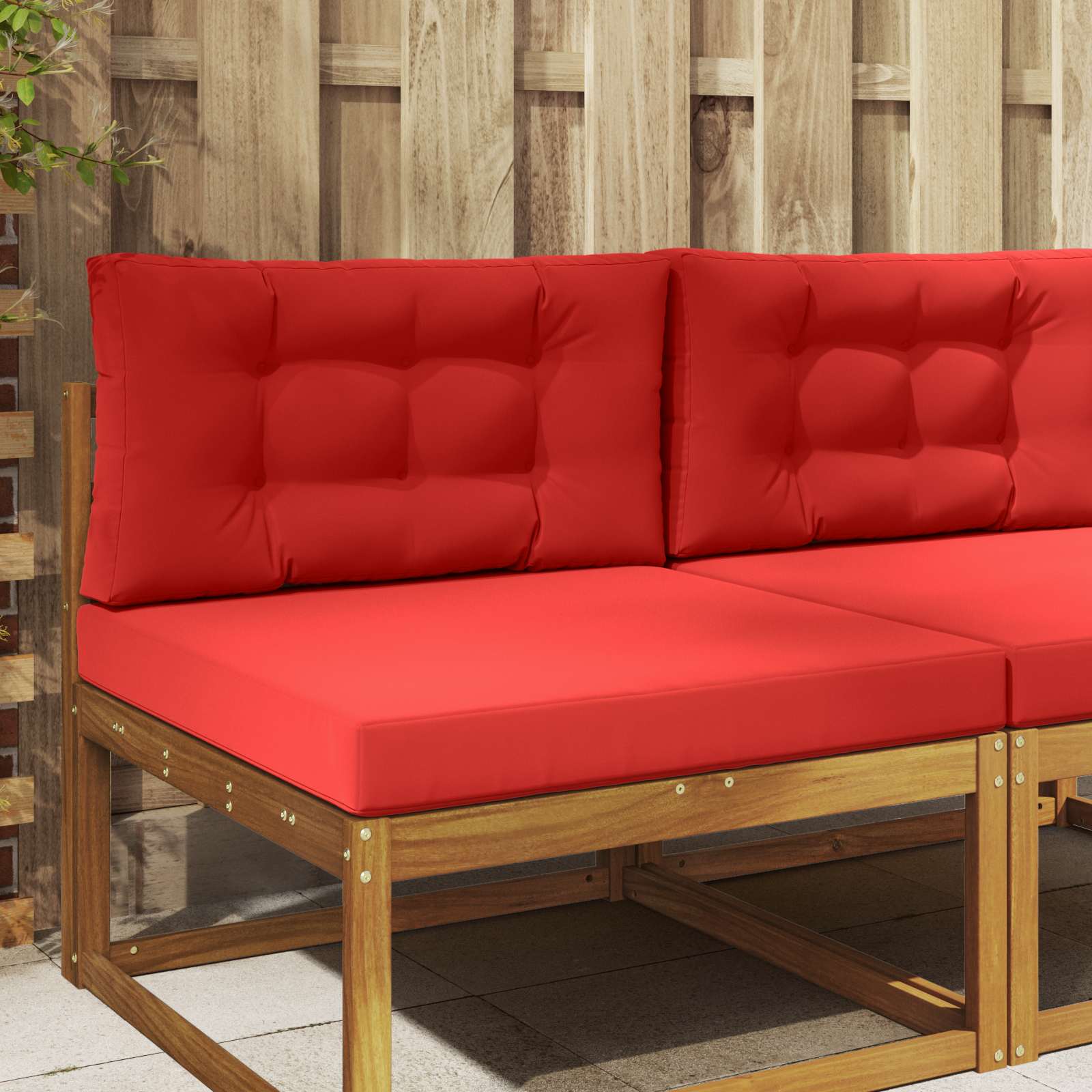 vidaXL Buiten bankkussen Antraciet 60 x 60 x 8 cm Polyester