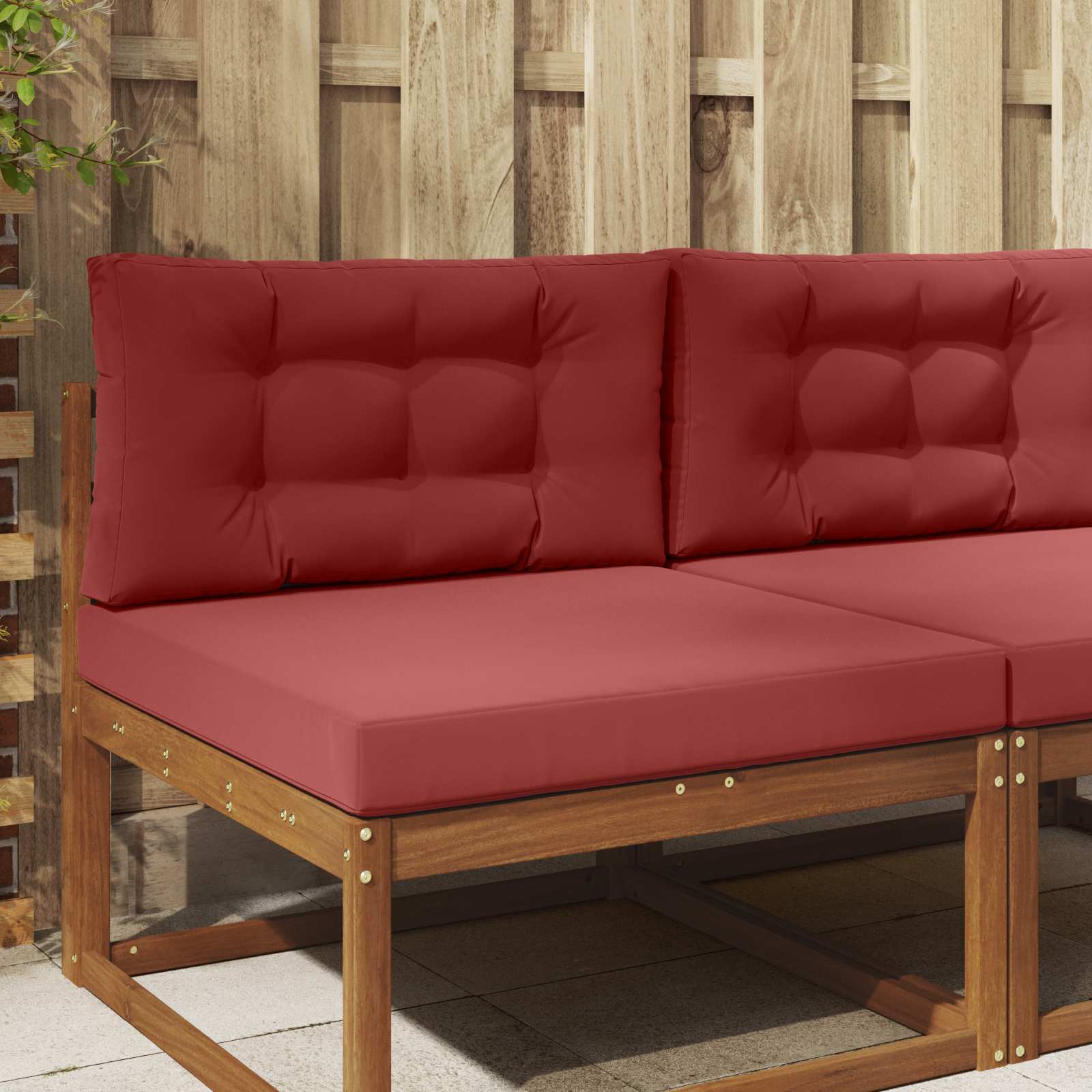 vidaXL Buiten bankkussen Antraciet 60 x 60 x 8 cm Polyester
