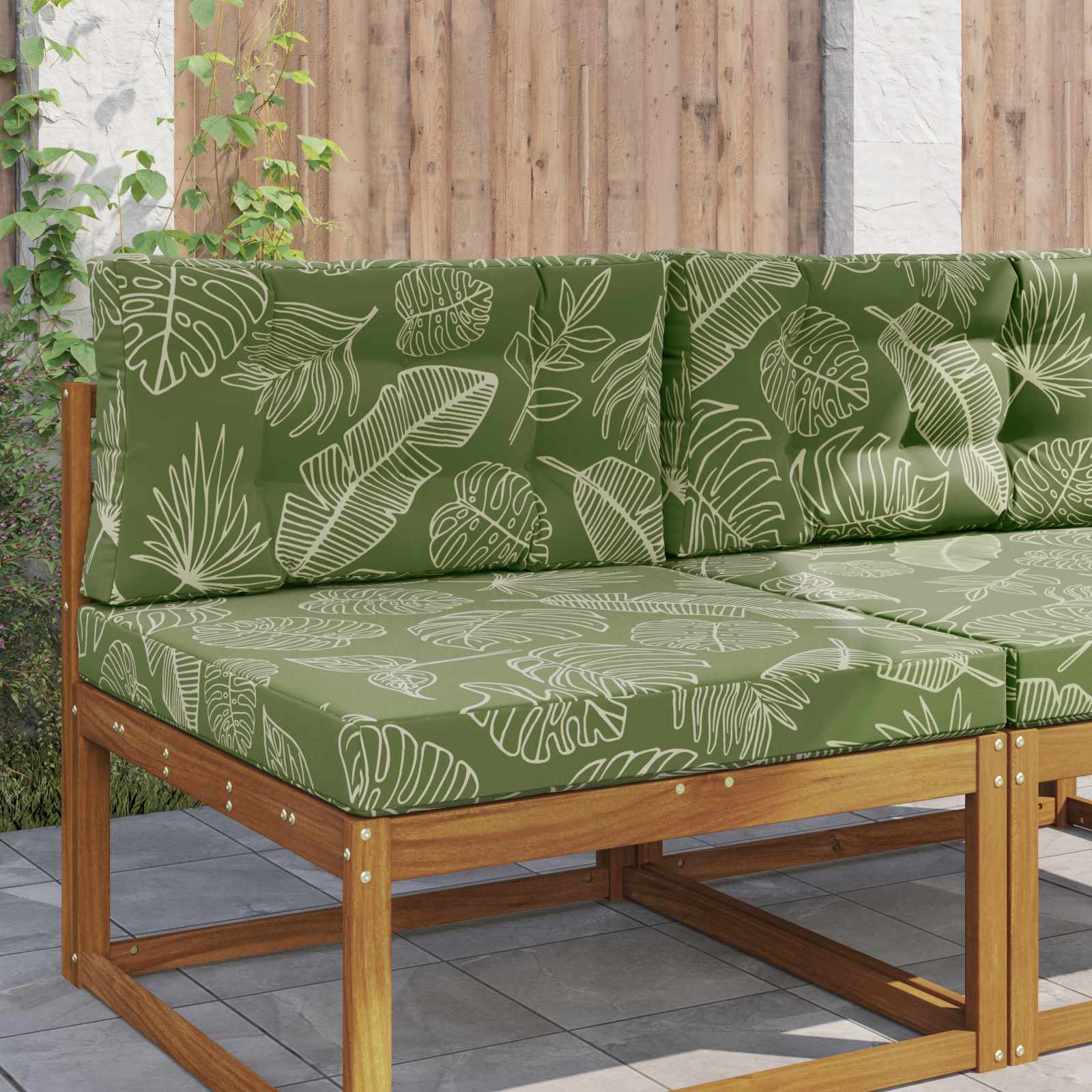 vidaXL Buiten bankkussen Antraciet 60 x 60 x 8 cm Polyester