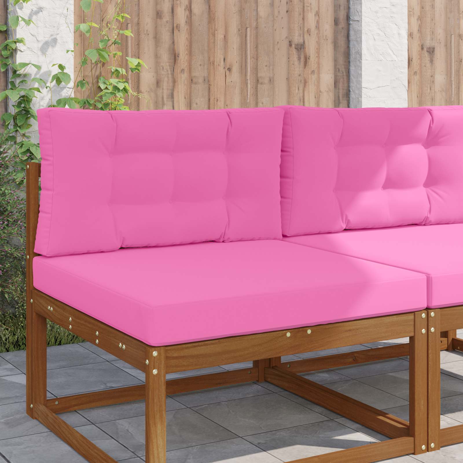vidaXL Buiten bankkussen Antraciet 60 x 60 x 8 cm Polyester