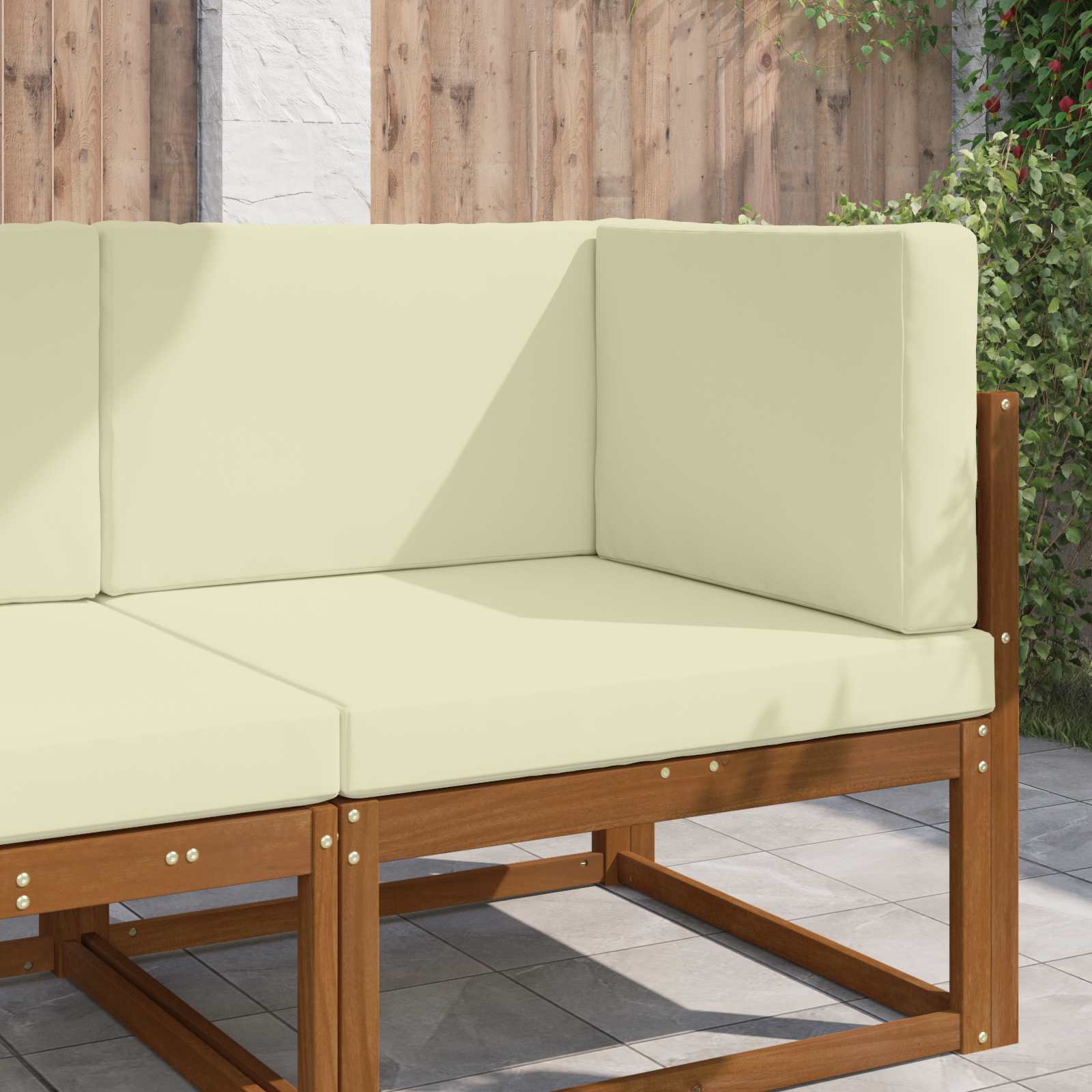 vidaXL Buiten bankkussen Antraciet 60 x 60 x 8 cm Polyester