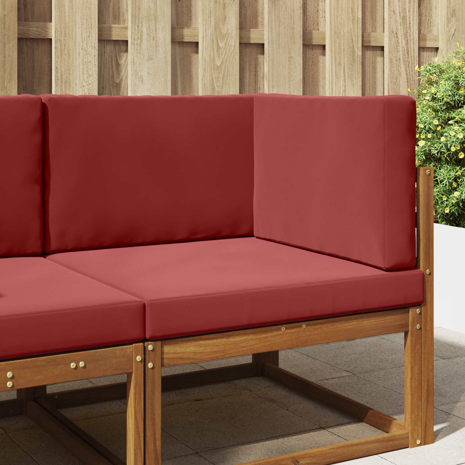 vidaXL Buiten bankkussen Antraciet 60 x 60 x 8 cm Polyester