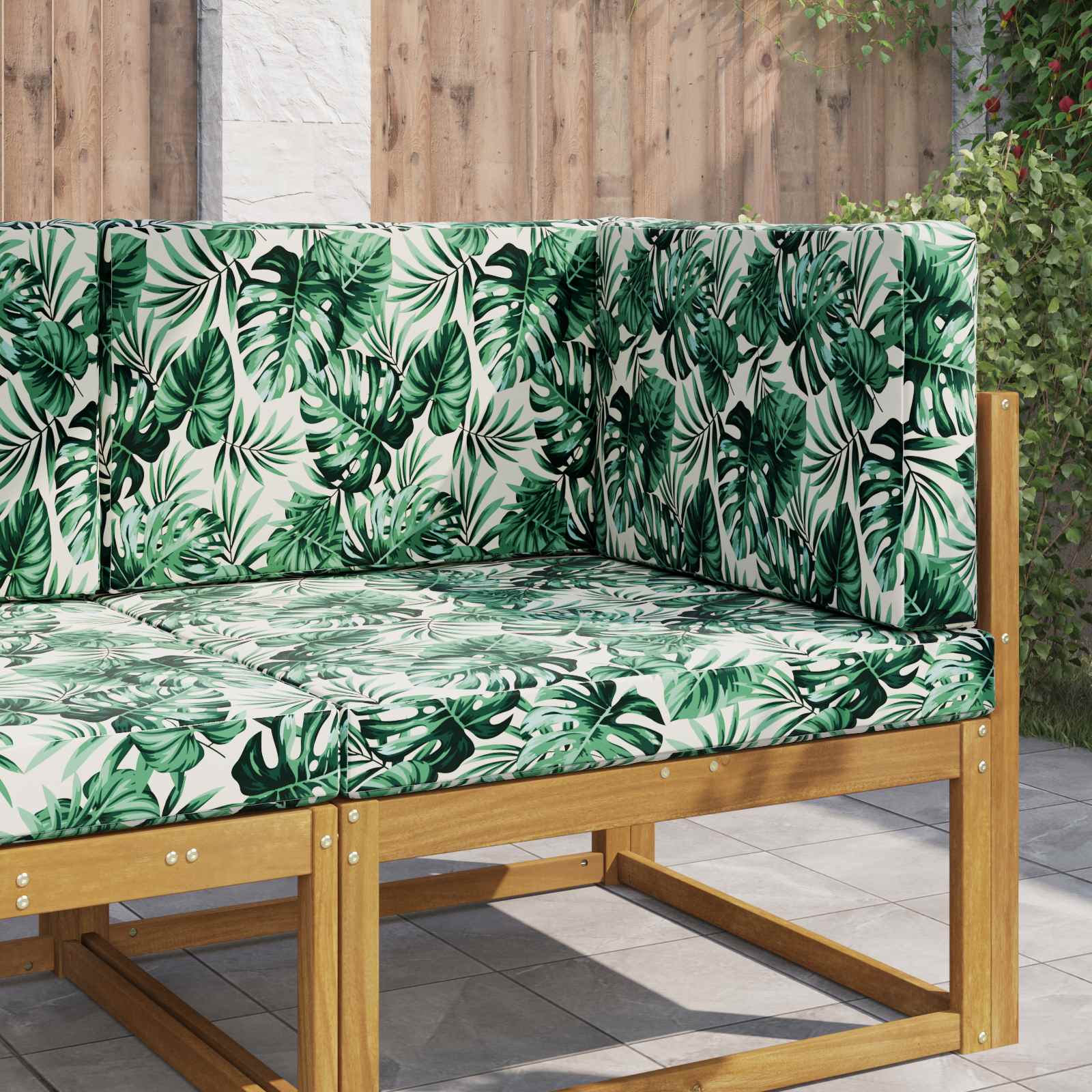 vidaXL Buiten bankkussen Antraciet 60 x 60 x 8 cm Polyester