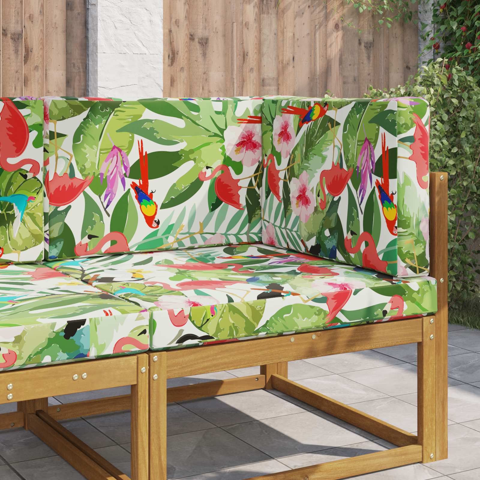vidaXL Buiten bankkussen Antraciet 60 x 60 x 8 cm Polyester