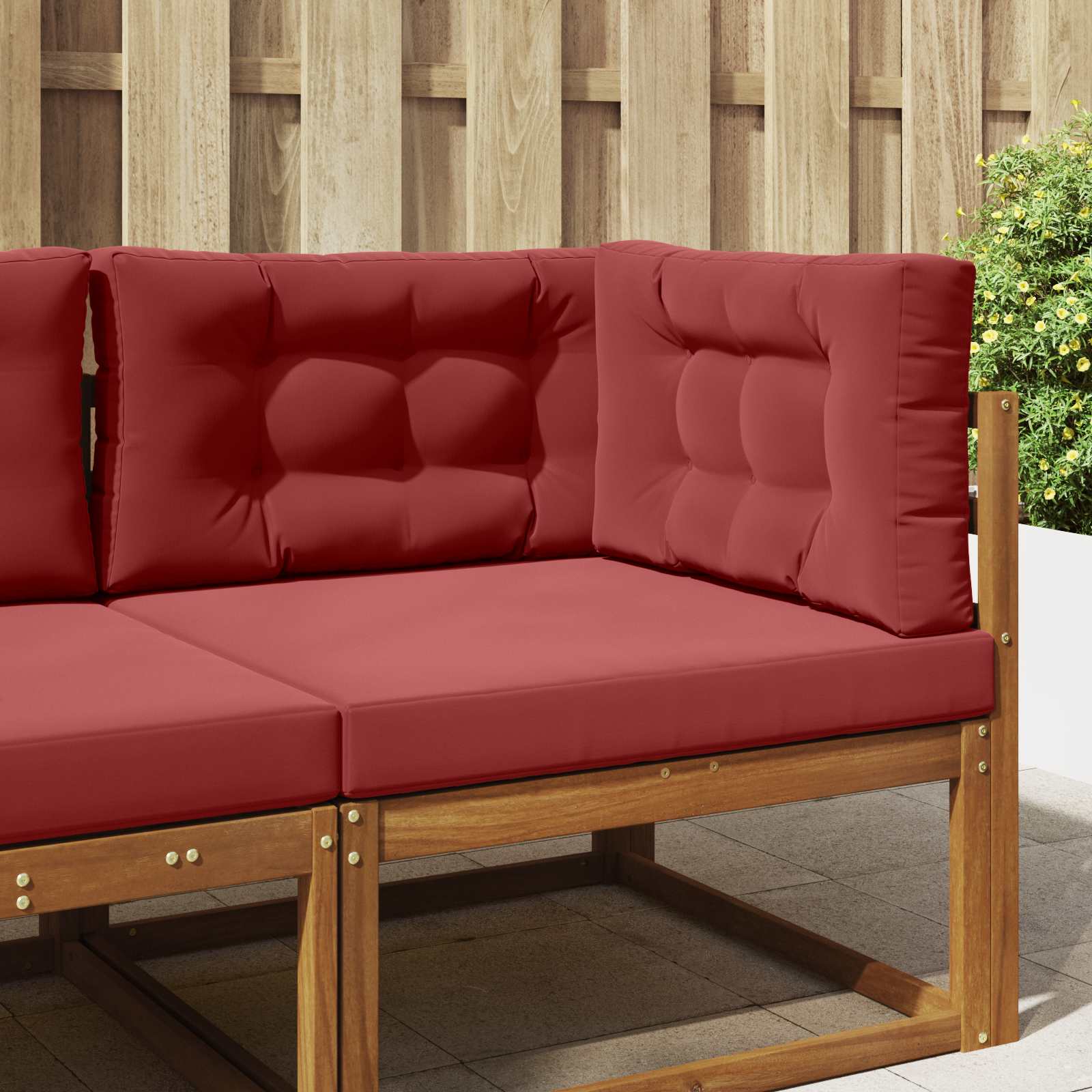 vidaXL Buiten bankkussen Antraciet 60 x 60 x 8 cm Polyester