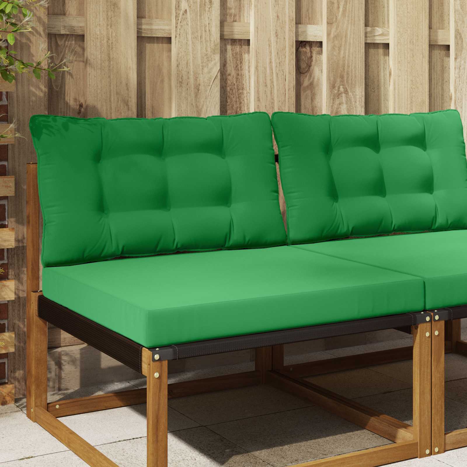 vidaXL Buiten bankkussen Antraciet 60 x 60 x 8 cm Polyester