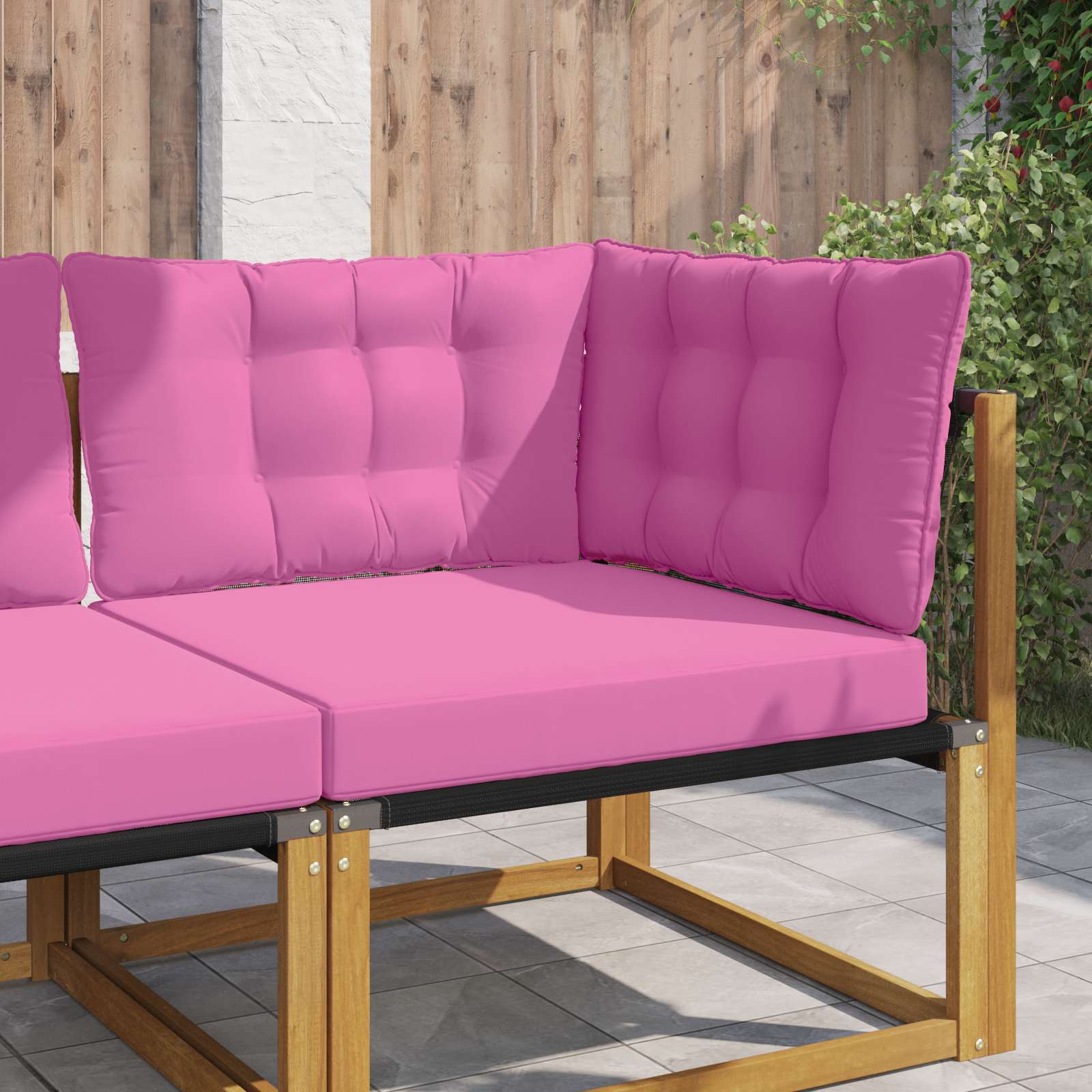 vidaXL Buiten bankkussen Antraciet 60 x 60 x 8 cm Polyester