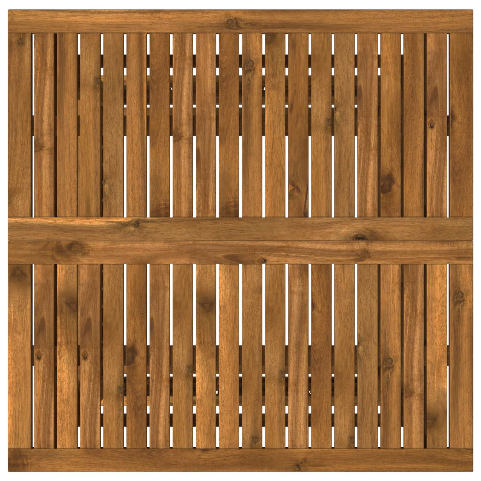 vidaXL Tuinfoto Tafel Massief Acaciahout Hoogte Verstelbaar Naturel