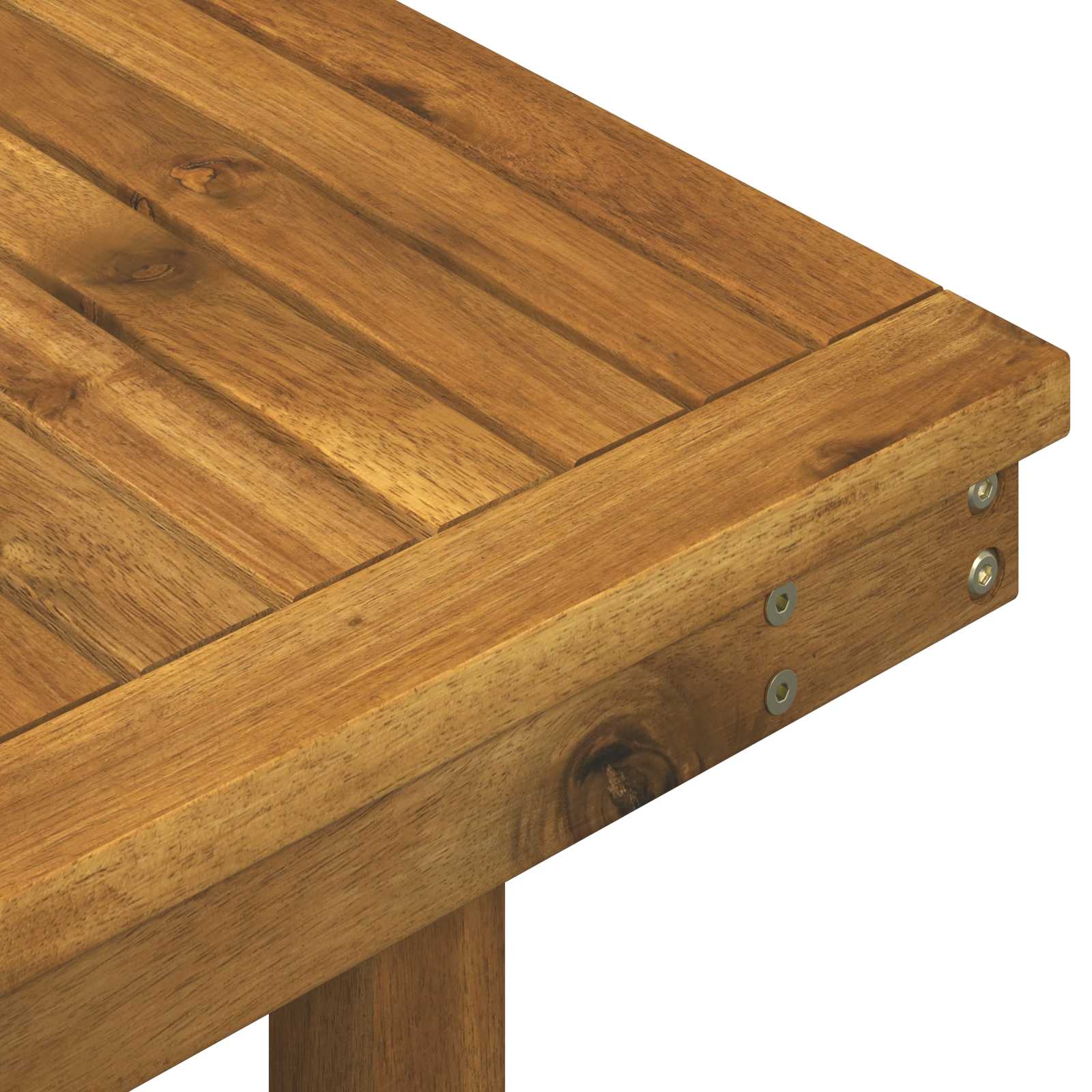 vidaXL Tuinfoto Tafel Massief Acaciahout Hoogte Verstelbaar Naturel