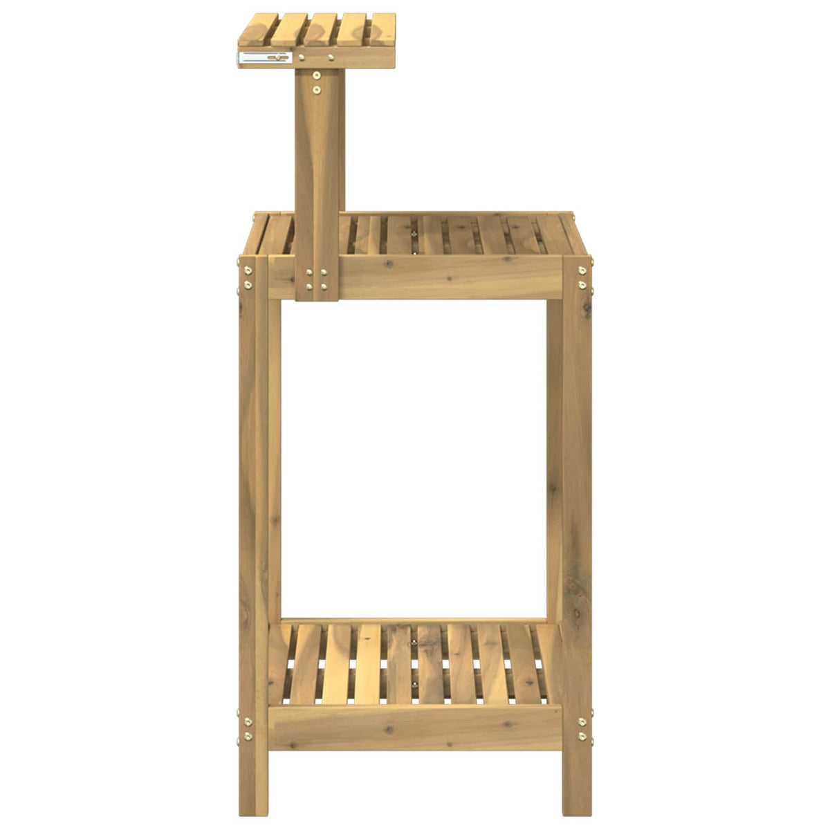 vidaXL Buiten pottingbank 56,5 x 48,5 x 107 cm Massief Acaciahout
