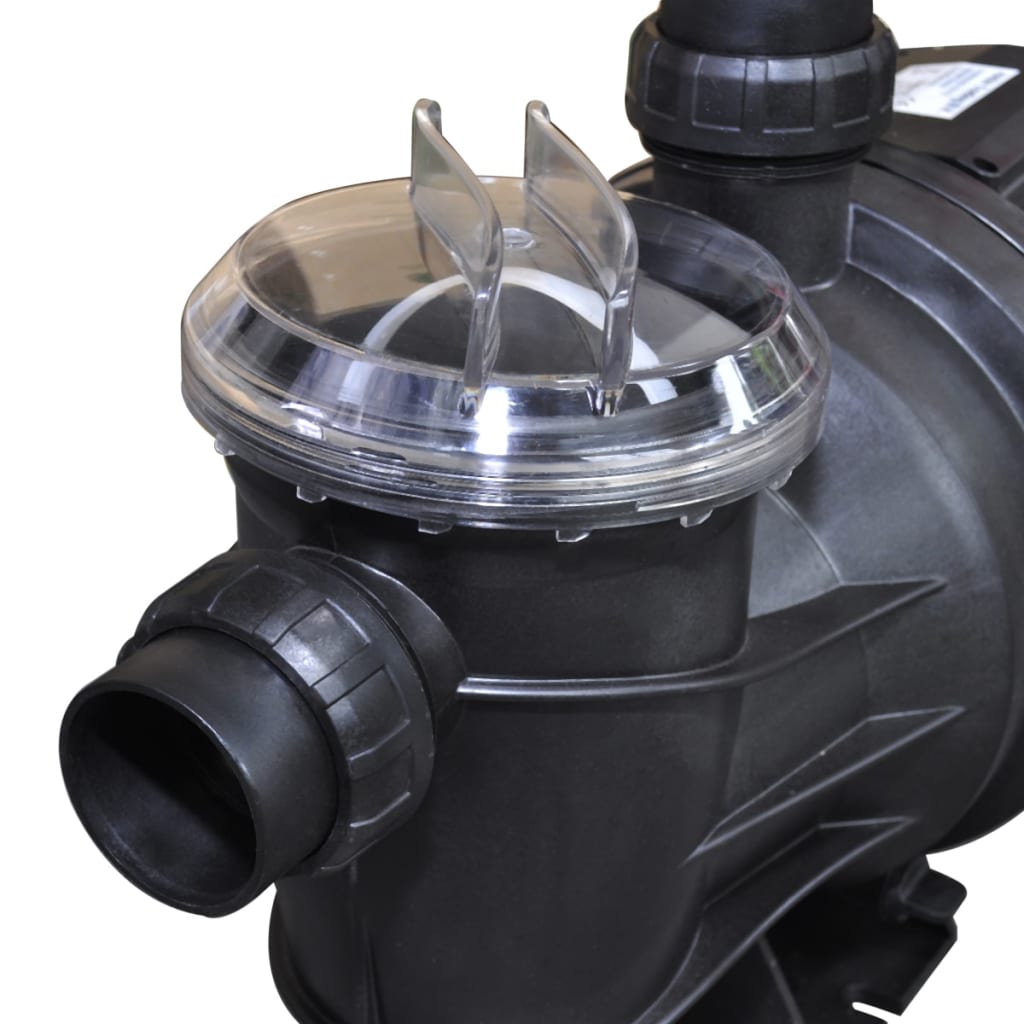 Elektrische zwembadpomp 1200W blauw - Aashly