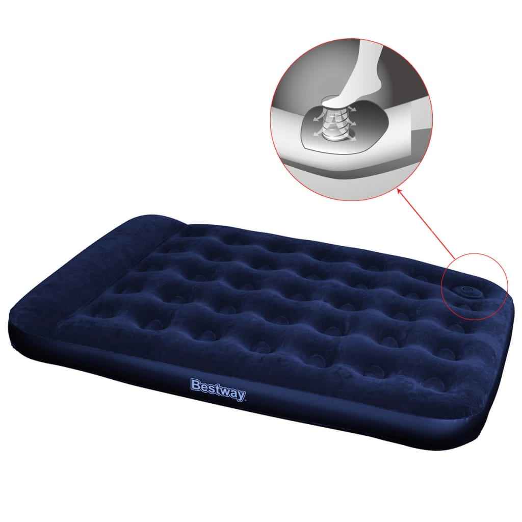 Bestway Luchtbed met ingebouwde voetpomp 185x76x28 cm