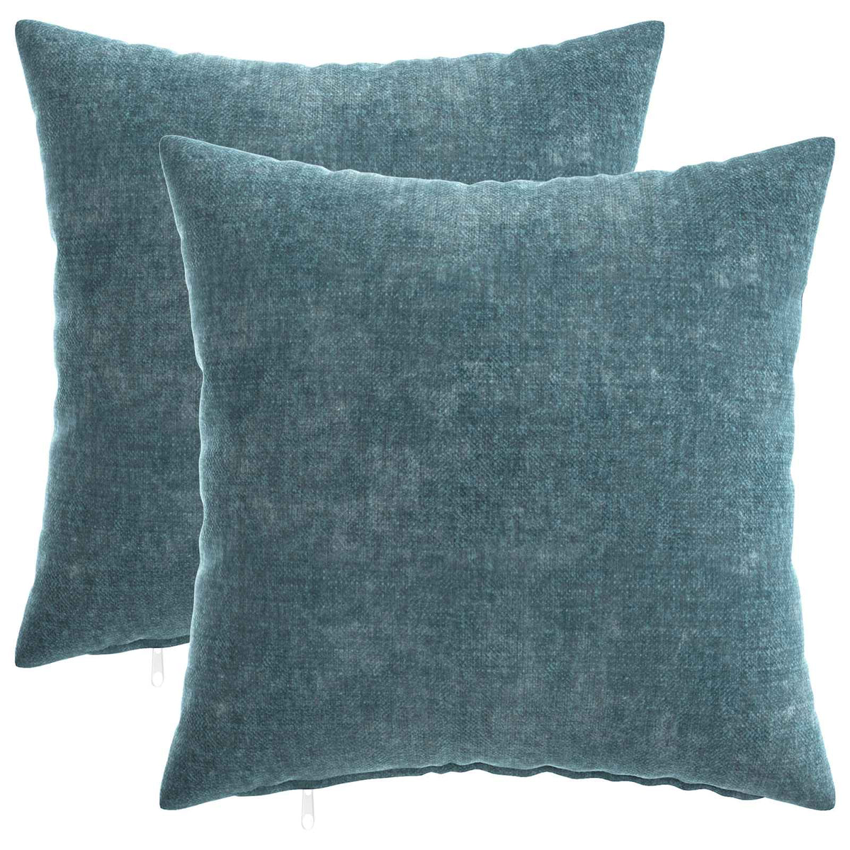vidaXL Kussensloop 6 st HEERLEN Donkergrijs 30 x 30 cm Chenille Stof
